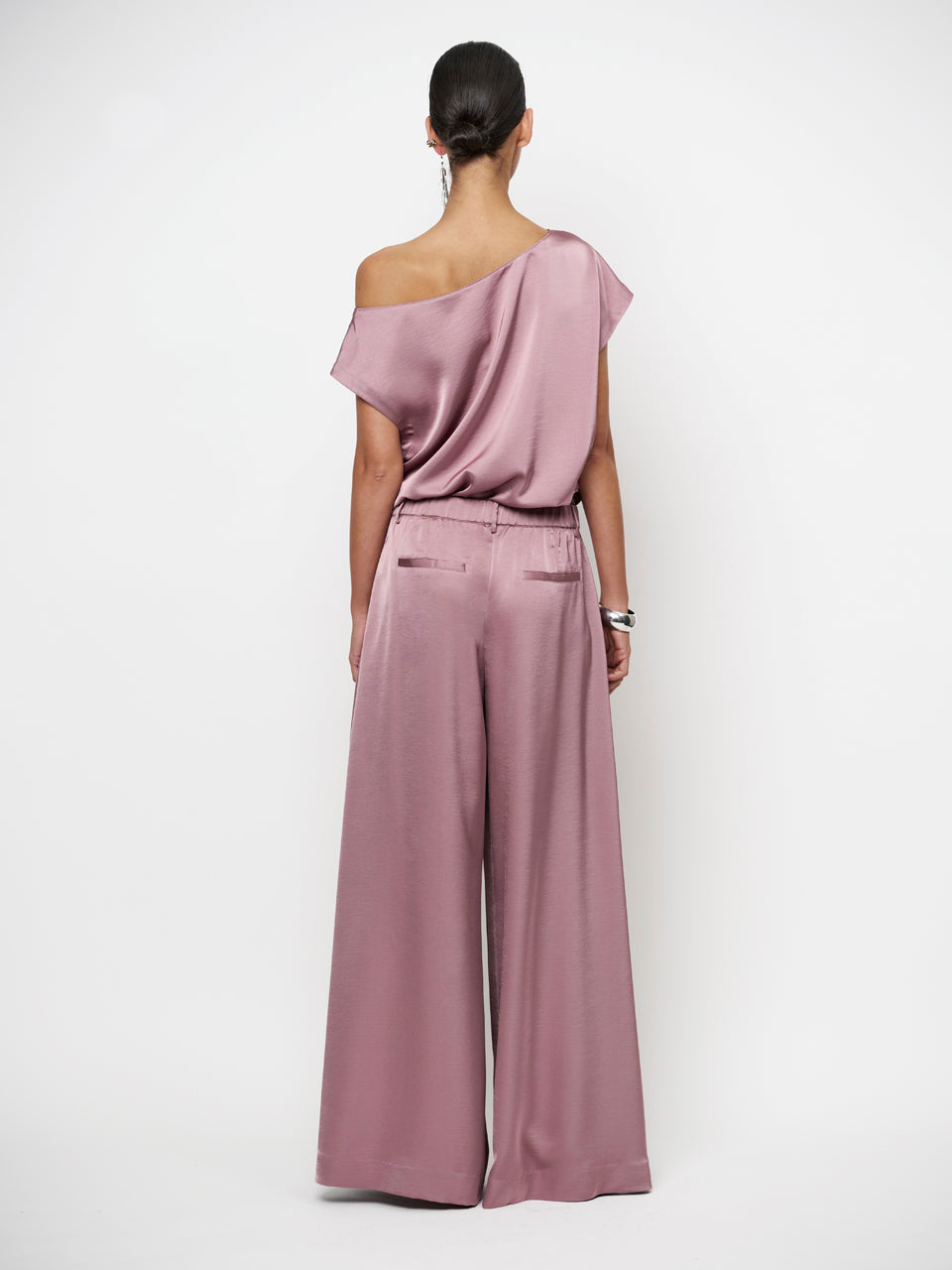 Roam satin drapey top