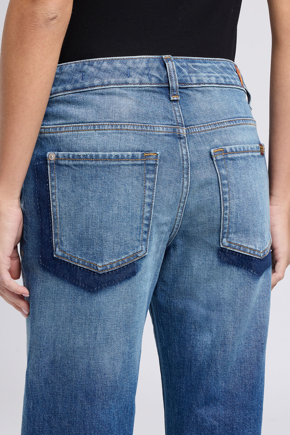 CALIE STRAIGHT Blue Core With Shadow Pockets 7UC90K85