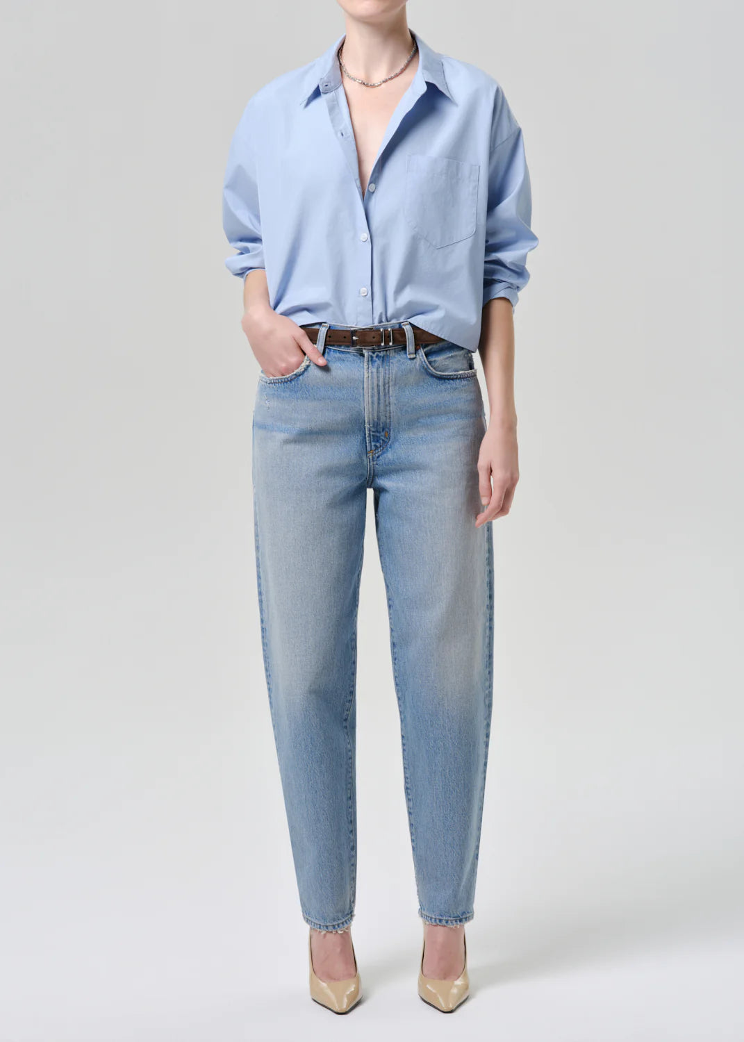 The taper jean in parasol