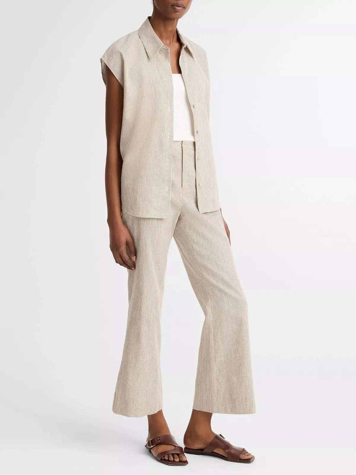 Broek Low Rise Flare Trouser