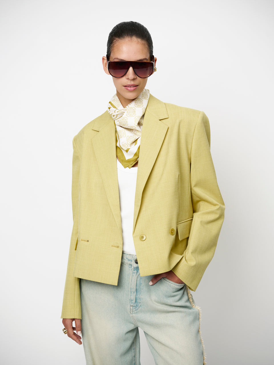 Blazer Reyes Cropped 262100