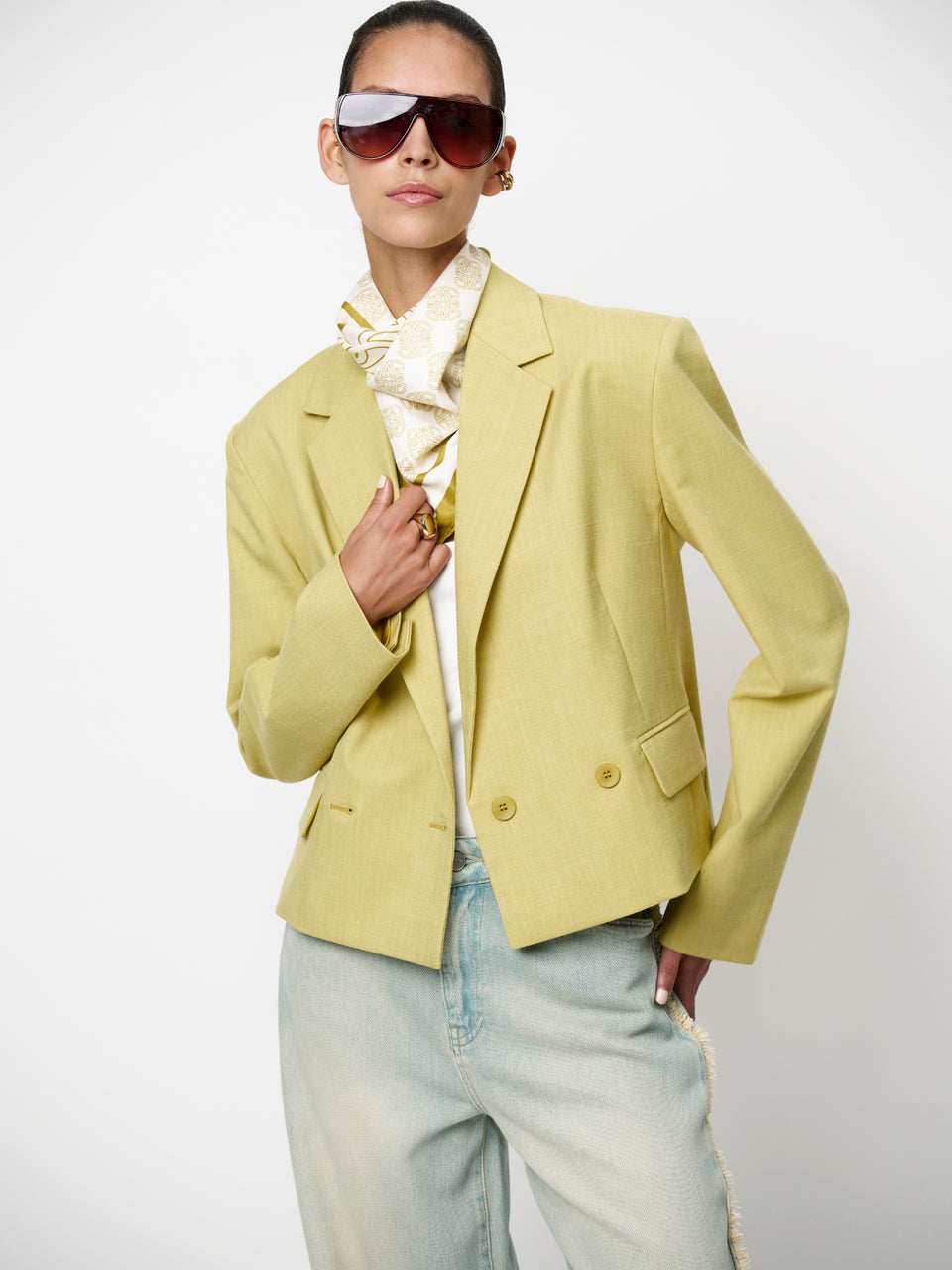Blazer Reyes Cropped 262100
