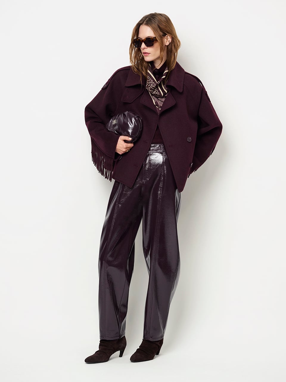 Haven fringe coat