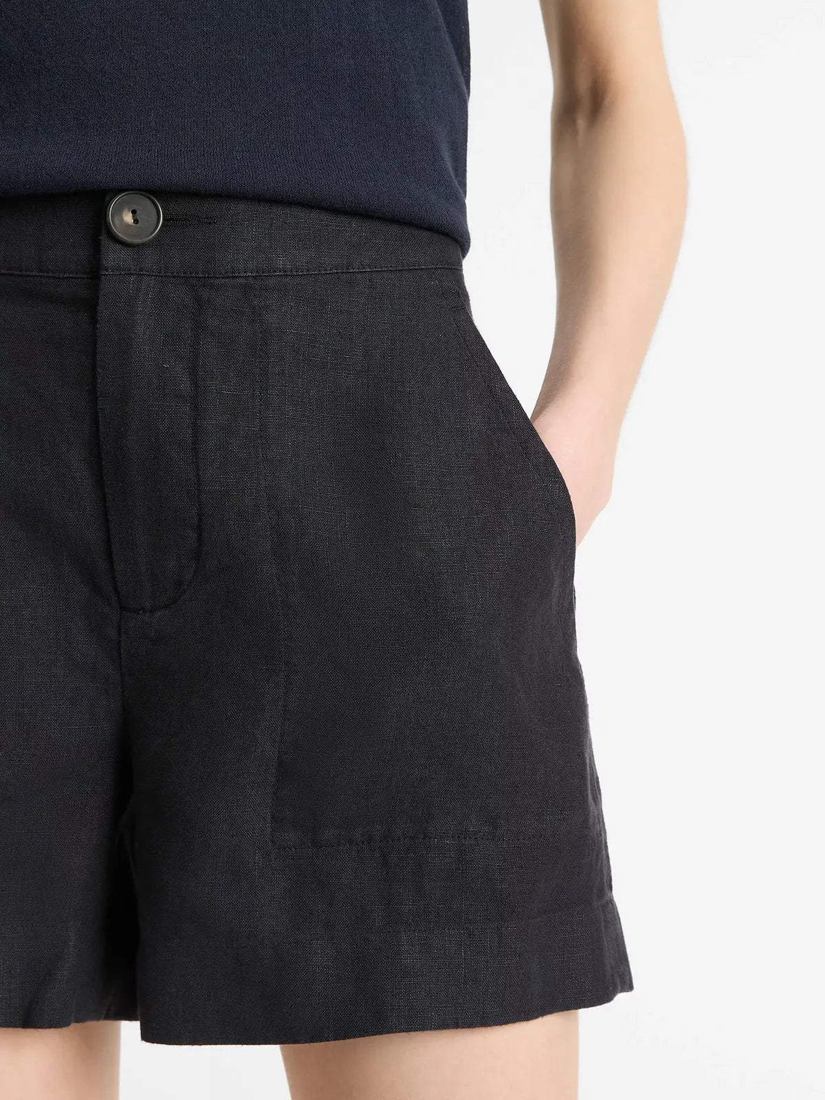 Shorts Mid Rise Hemp