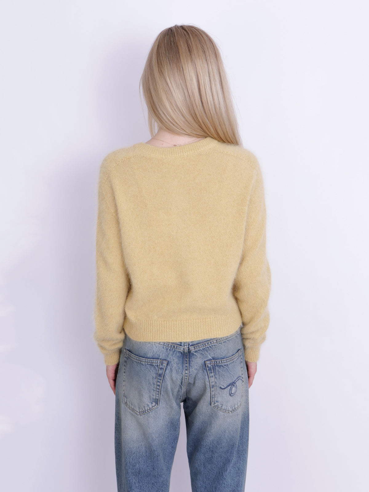 KNIT ROUNDNECK CARDIGAN
