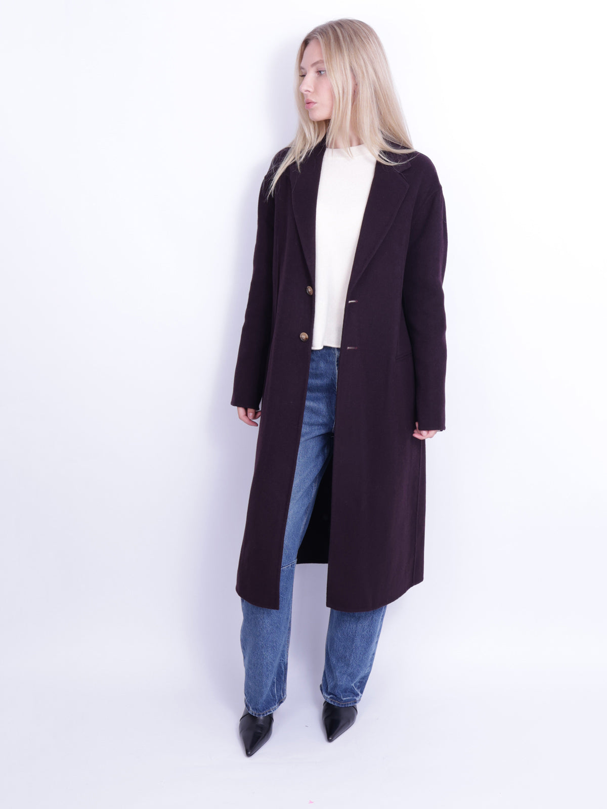 WOVEN TOP COAT