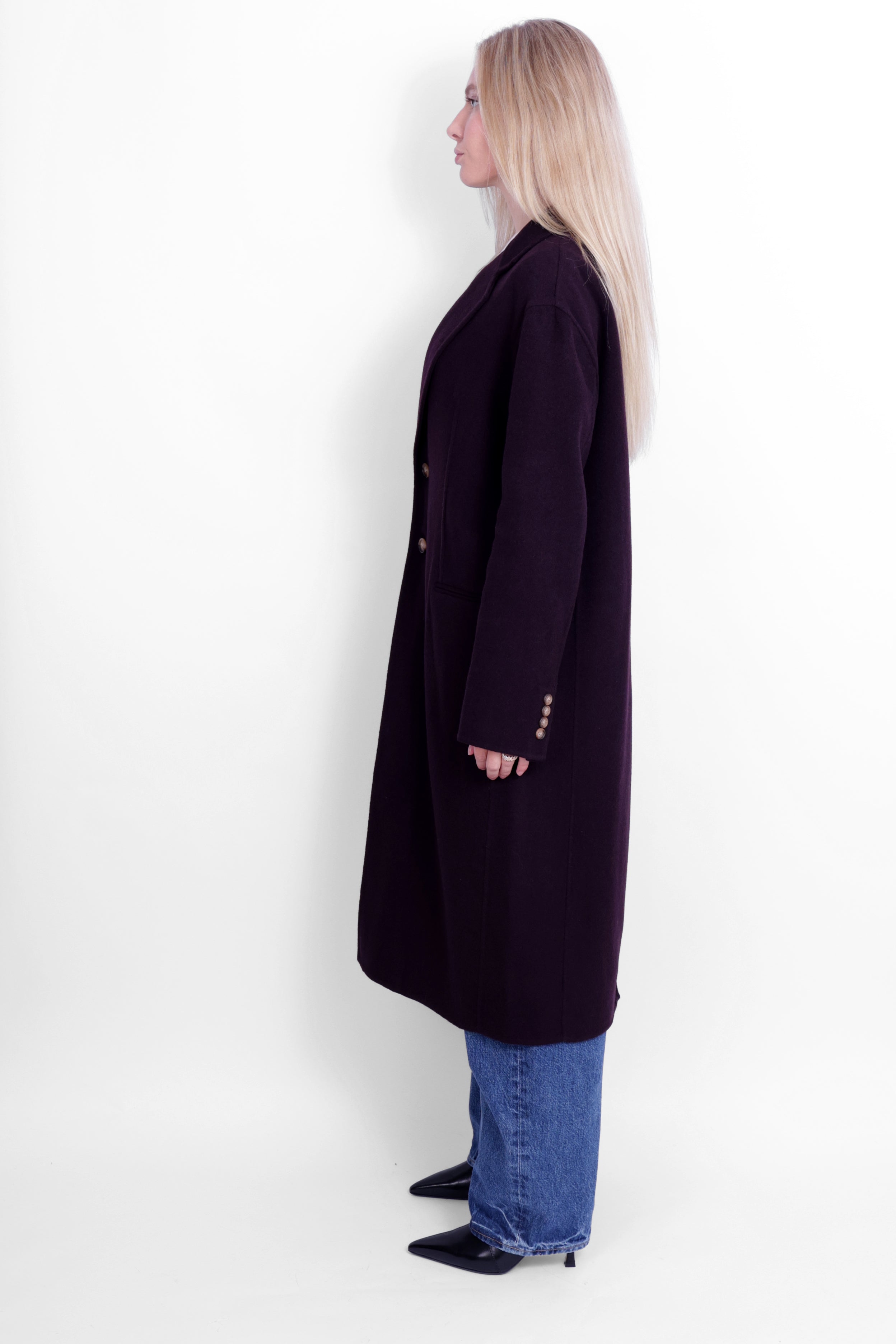 WOVEN TOP COAT
