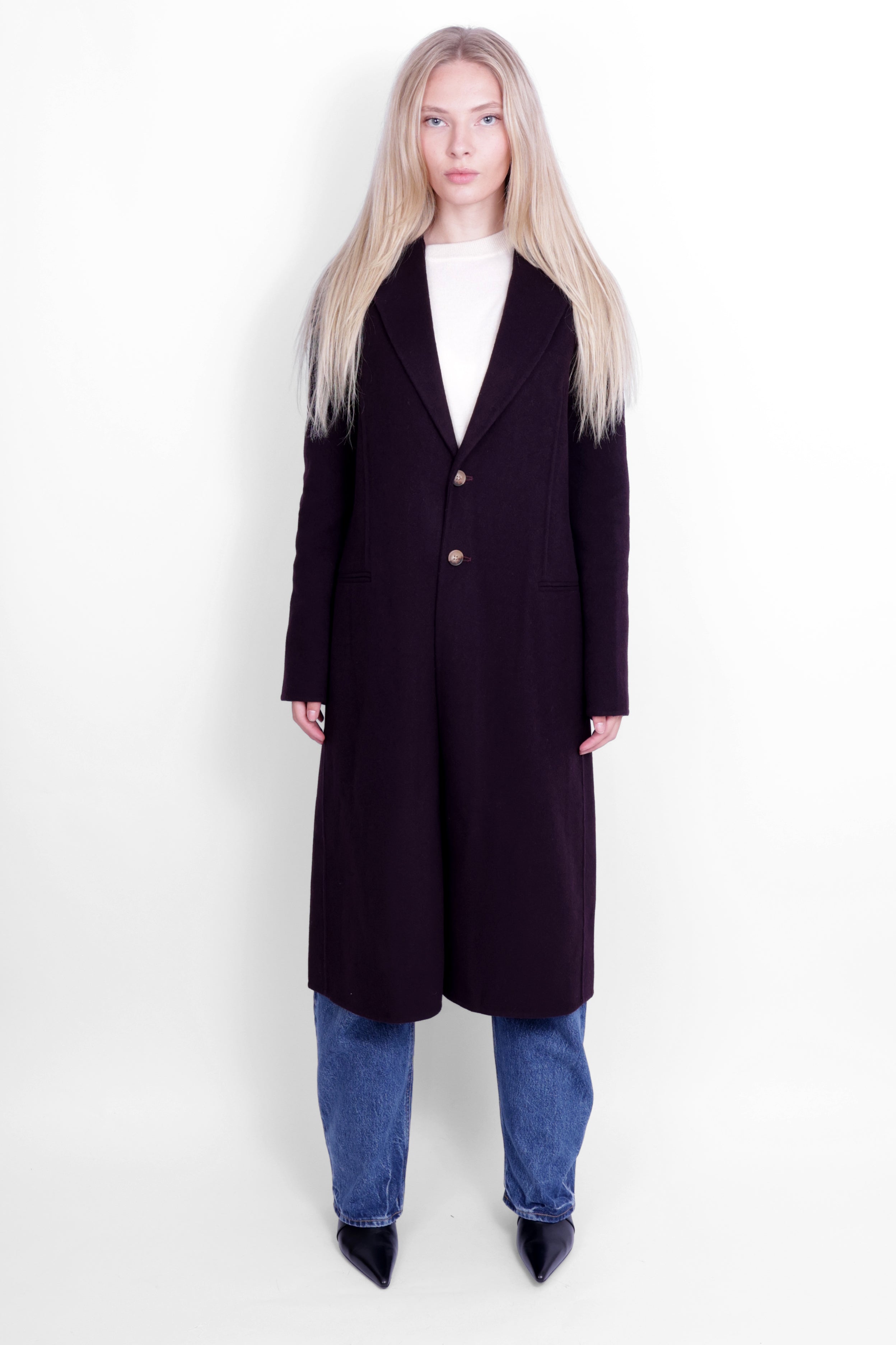 WOVEN TOP COAT