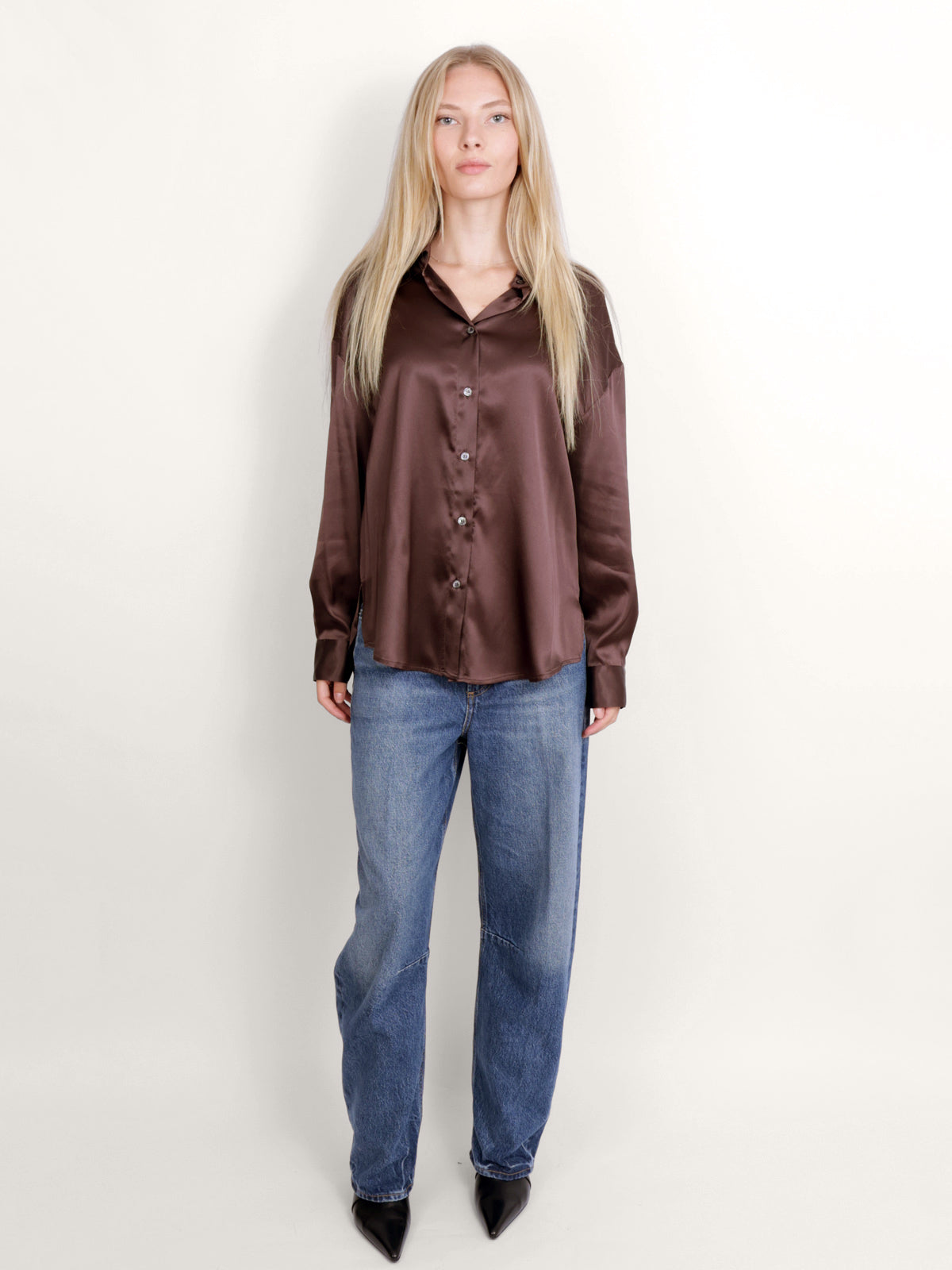WOVEN BLOUSE