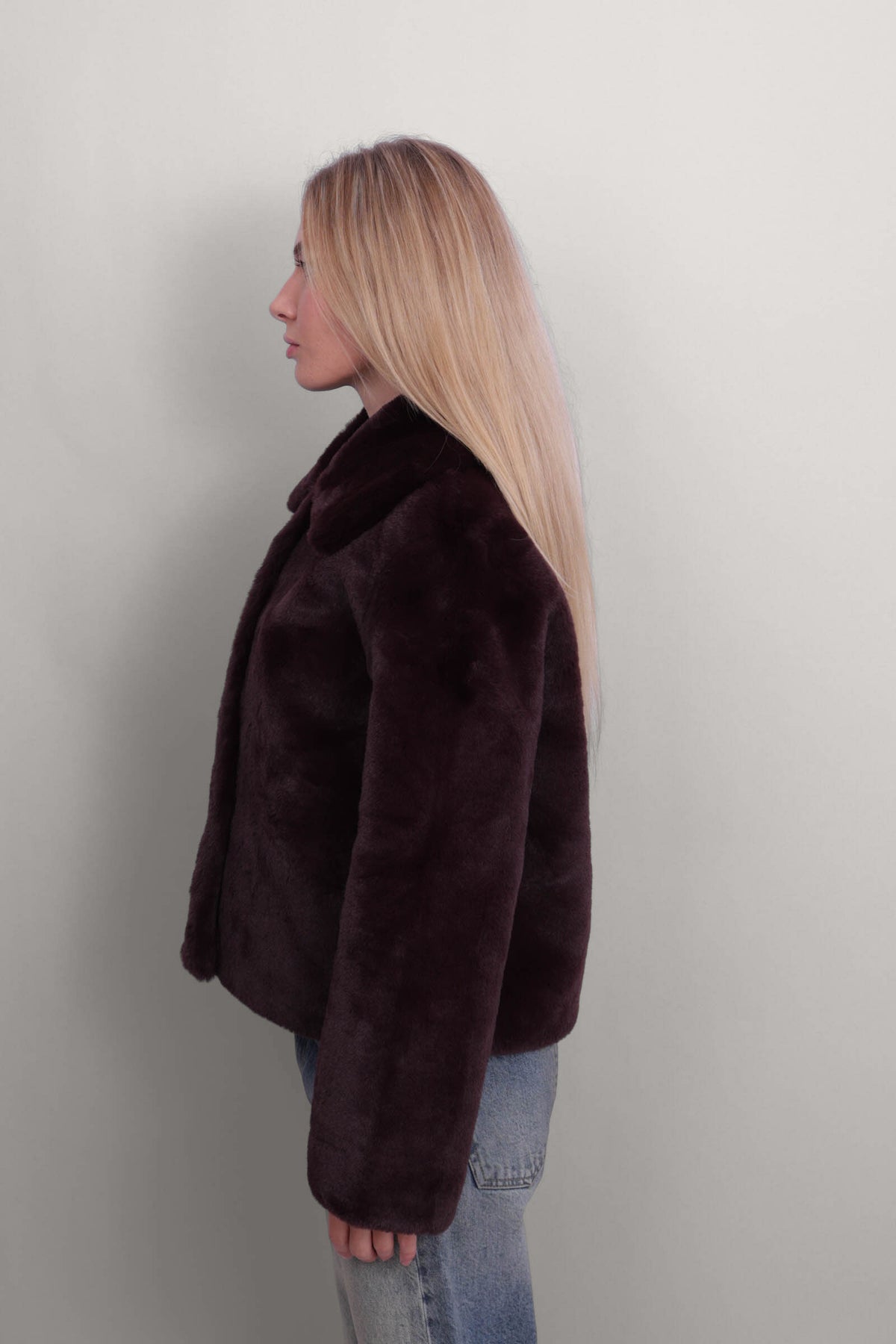 Elis Coat Burgundy