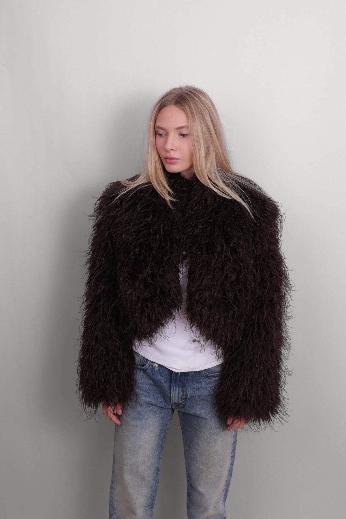 Ginette Mongolian Jacket