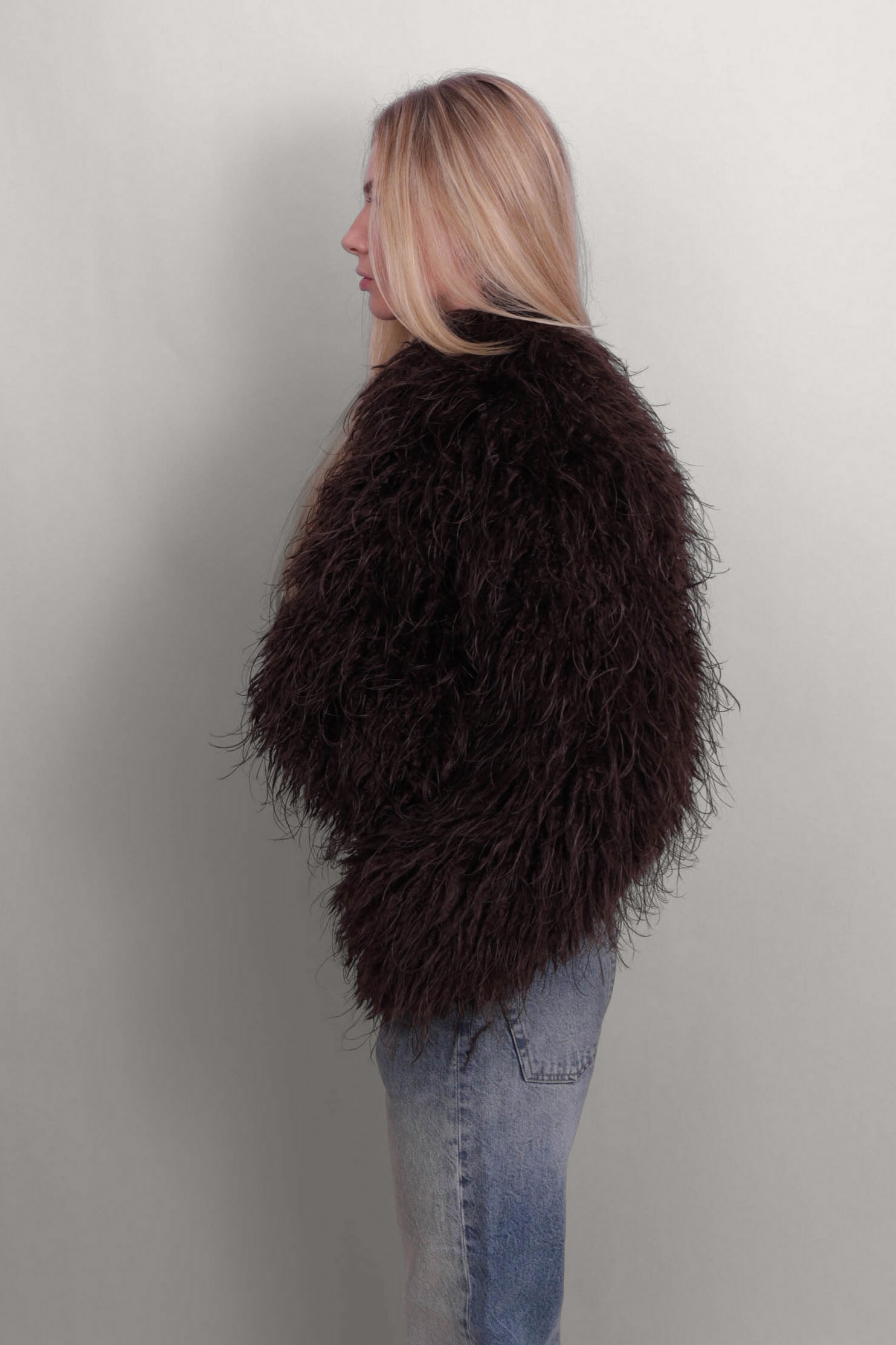 Ginette Mongolian Jacket