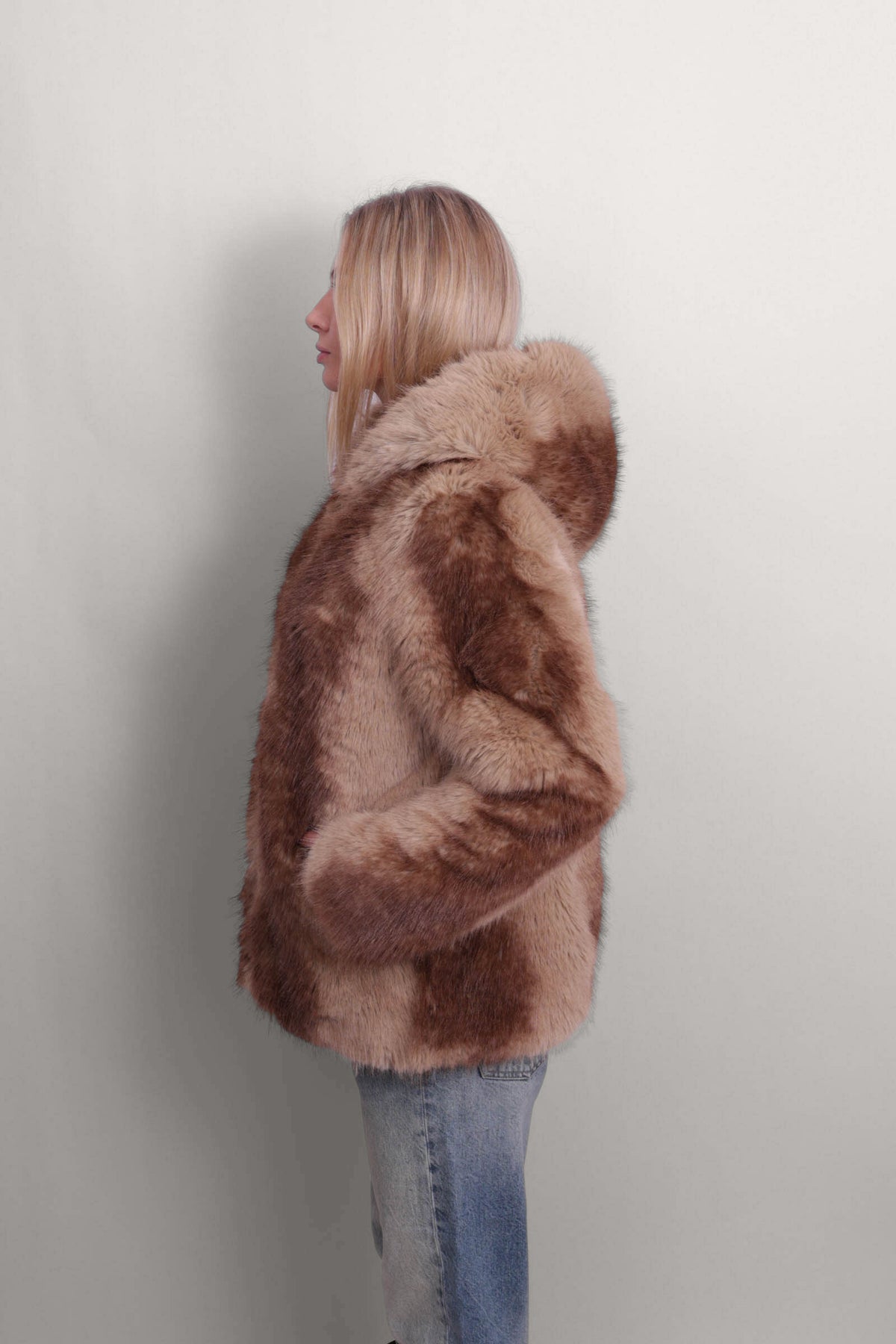 Katin Mink Hooded Coat
