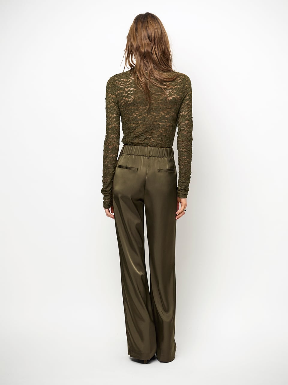 Irony lace turtle neck top