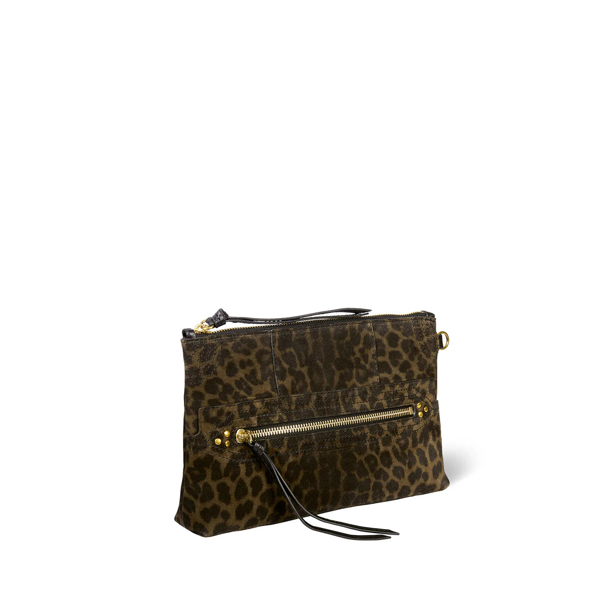 Lucky Clutch Leopard Kaki