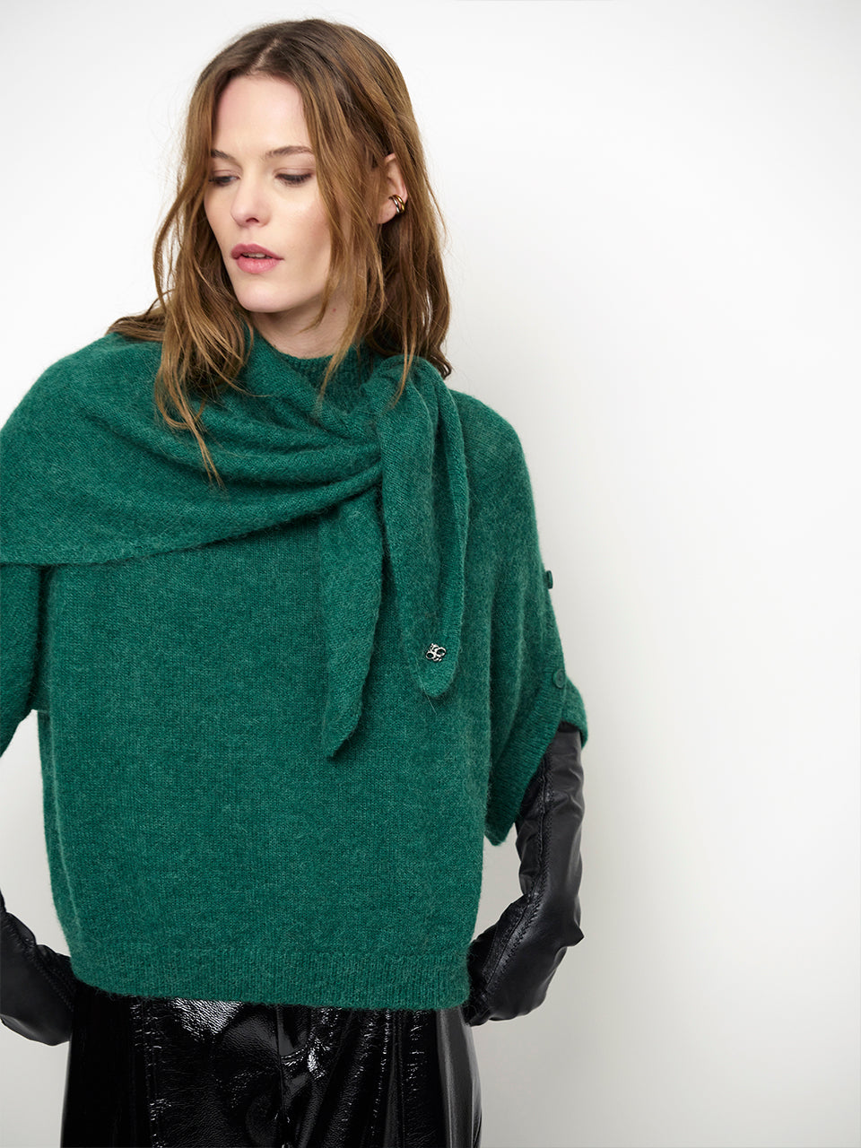 Mahani cape sweater