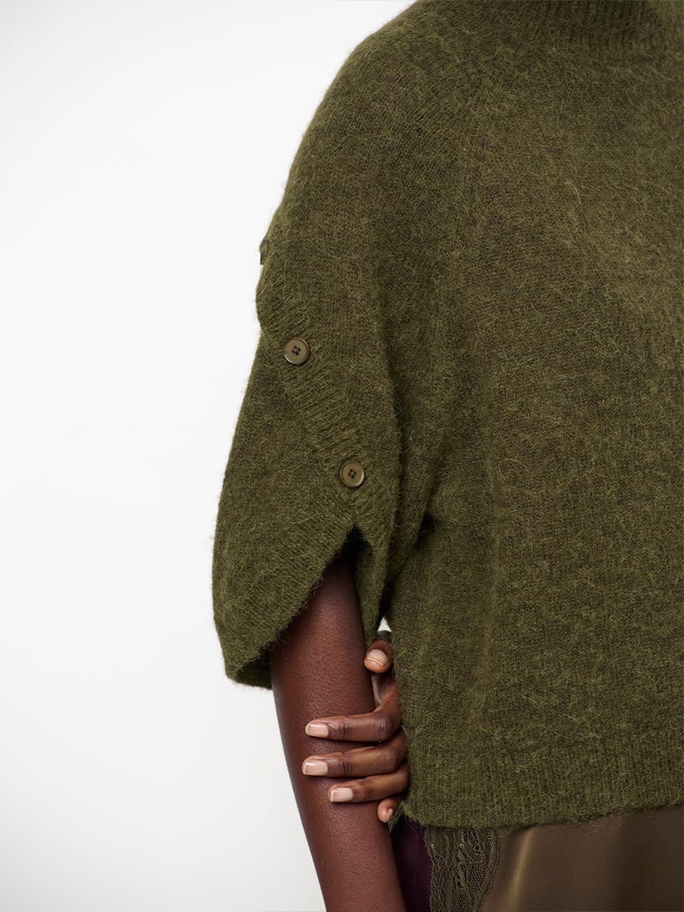 Mahani cape sweater