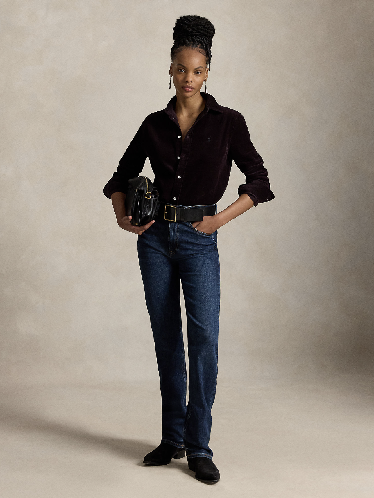 CLASSIC FIT COTTON CORDUROY SHIRT