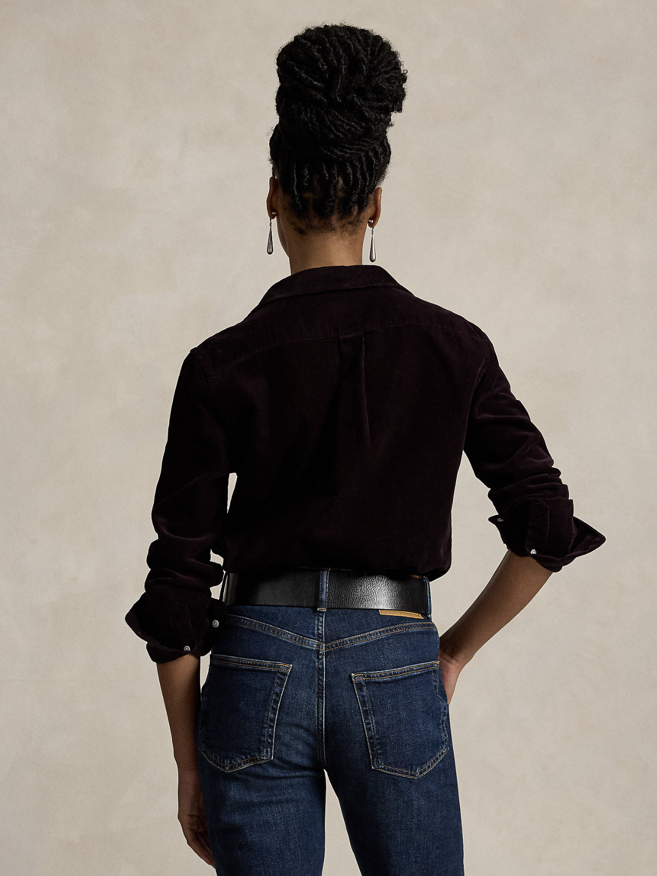 CLASSIC FIT COTTON CORDUROY SHIRT