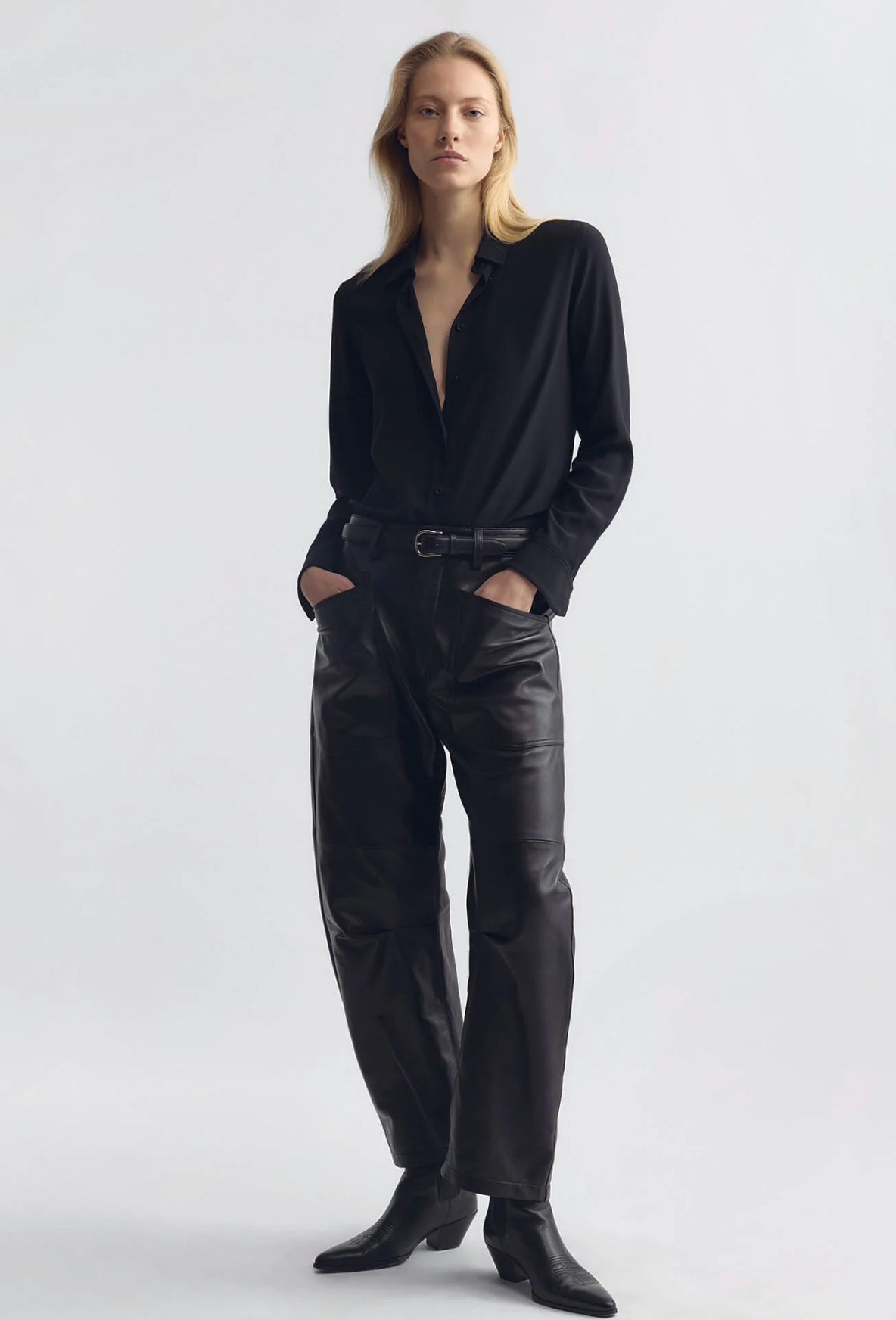 SHON LEATHER PANT