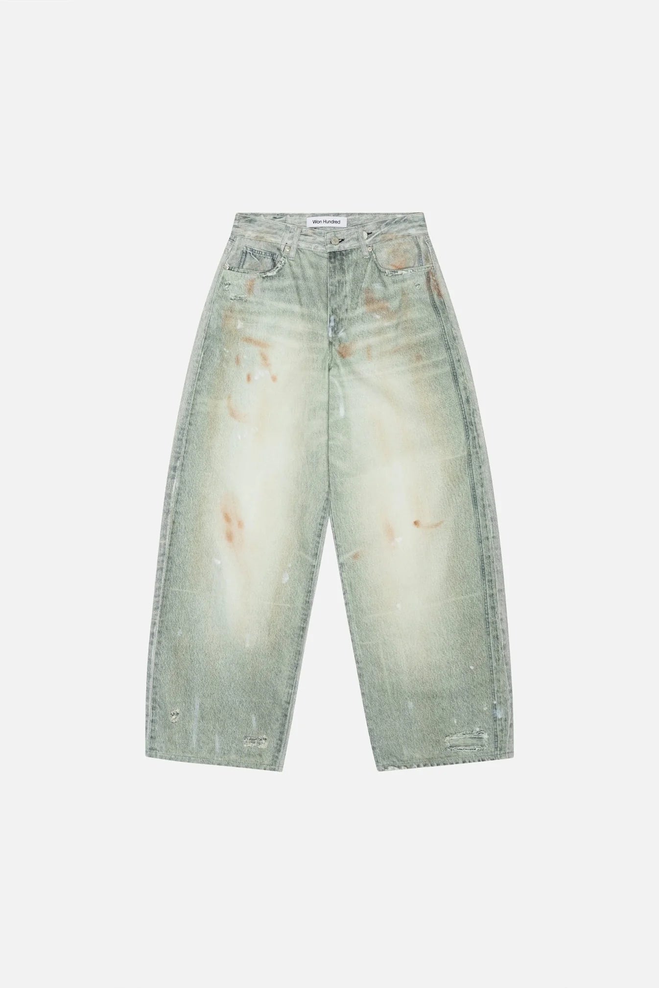 Lyon Printed Denim Jeans W
