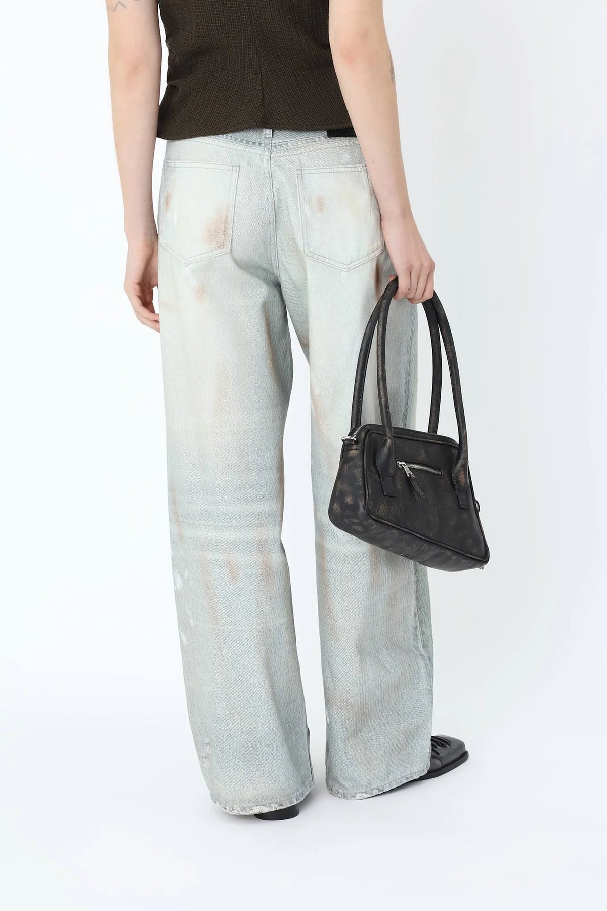 Lyon Printed Denim Jeans W