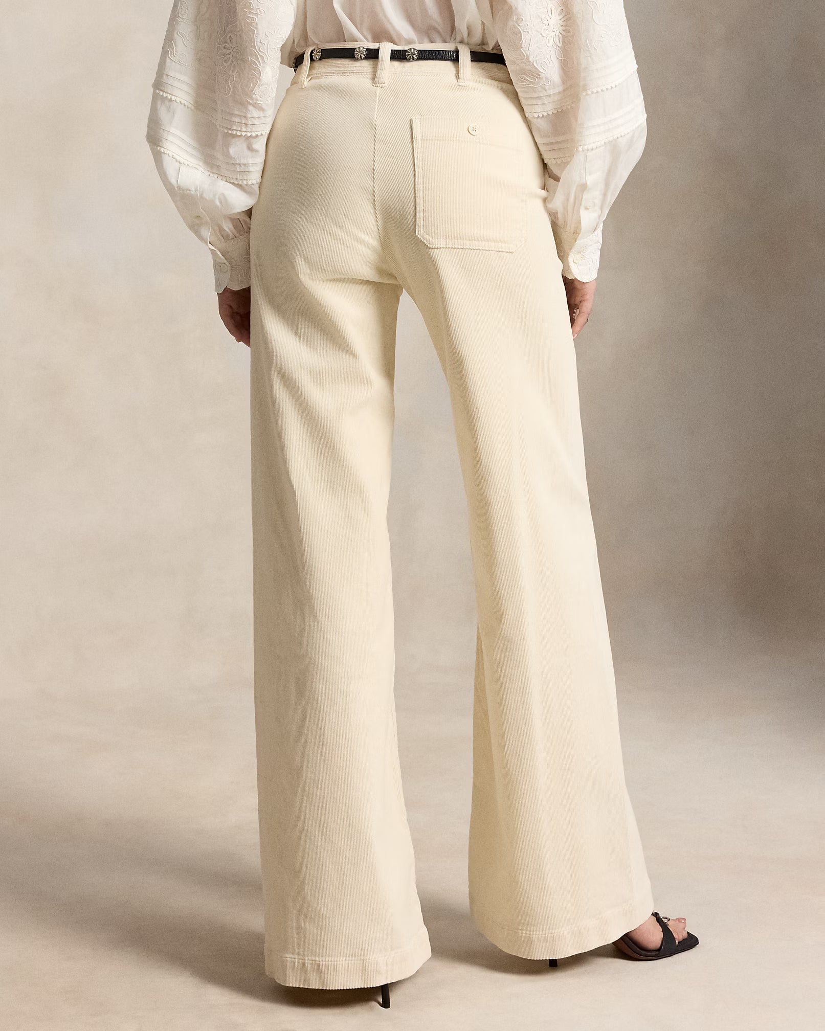 WOVEN FLARE PANTS