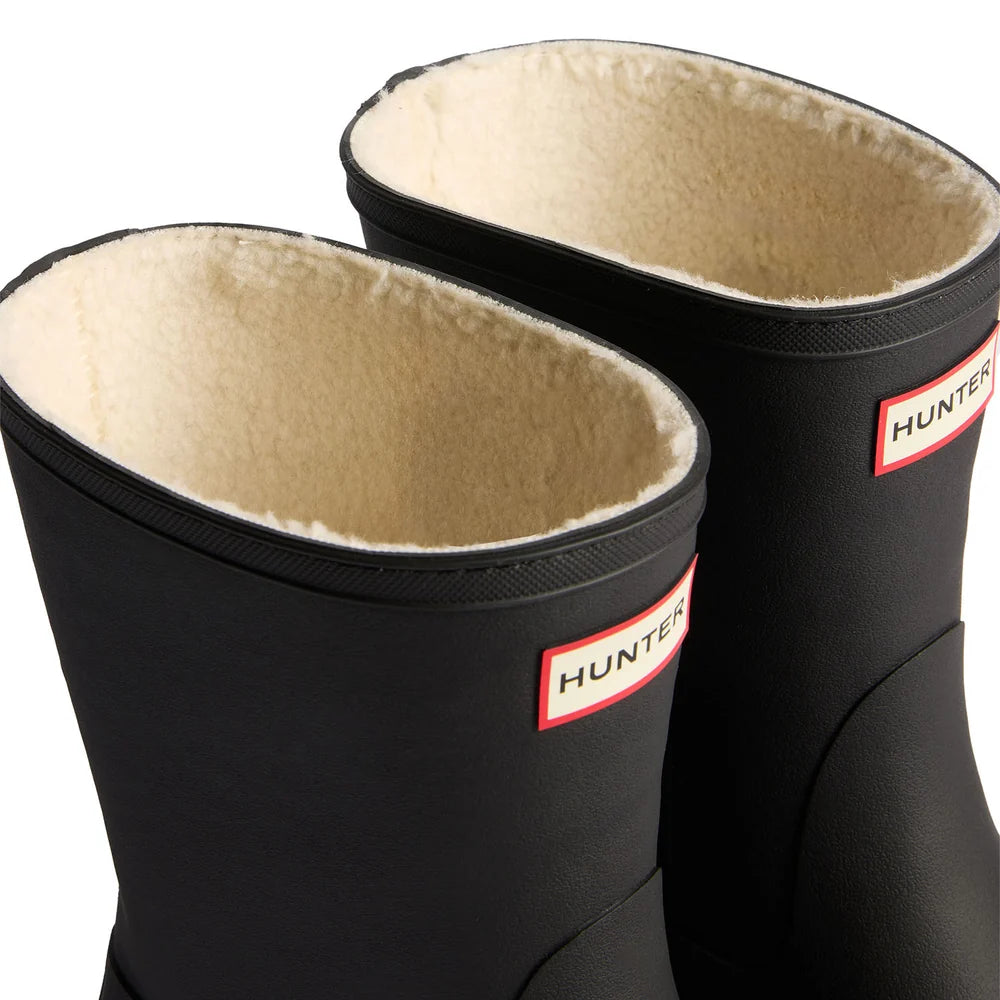 UNISEX DOWNPOUR SHORT INSULATED BOOT BLACK