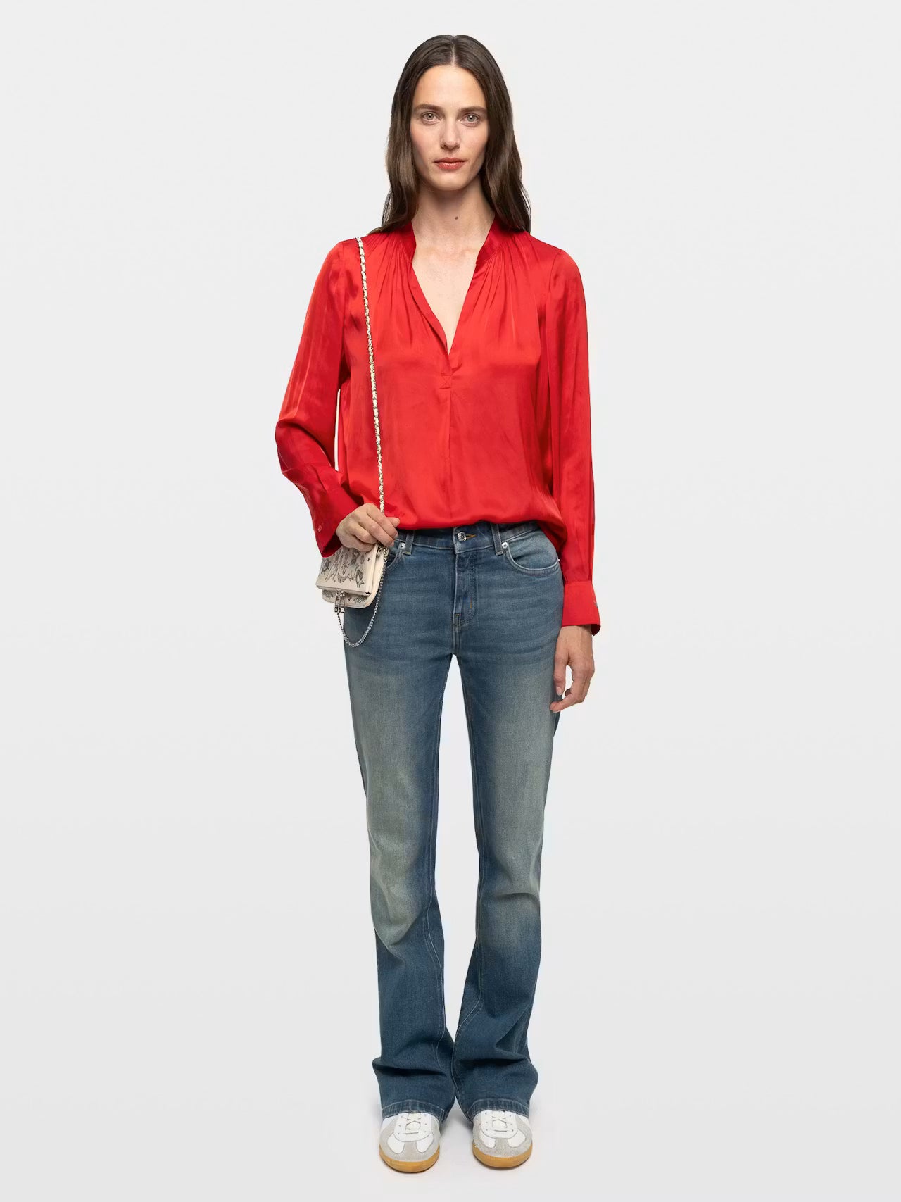 TINK SATIN TOP WWSH00021