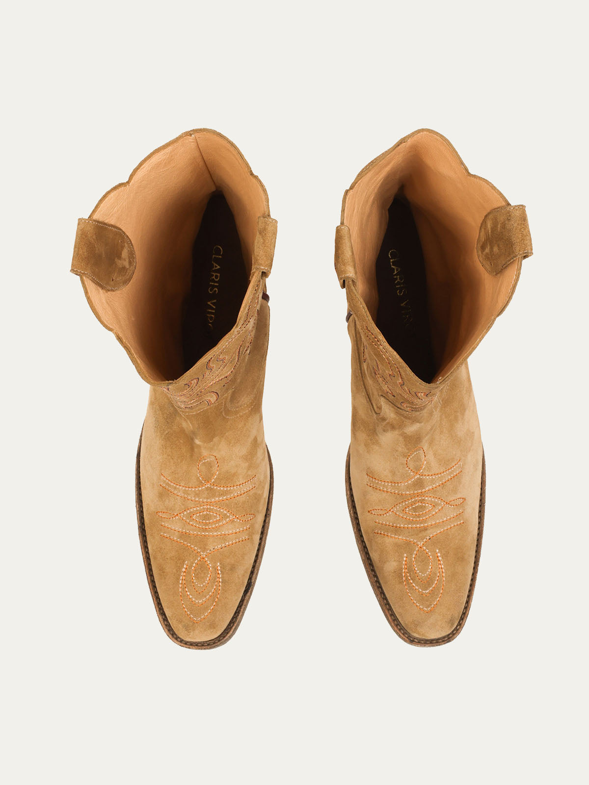 Laarzen Olive Leather Lucienne