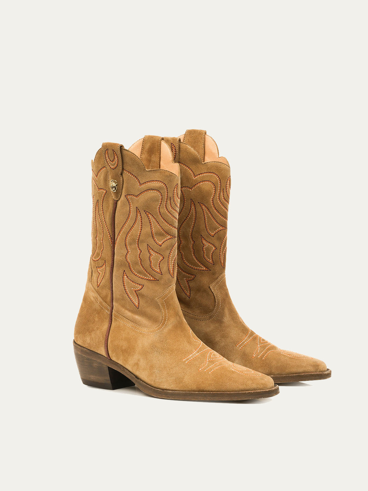 Laarzen Olive Leather Lucienne