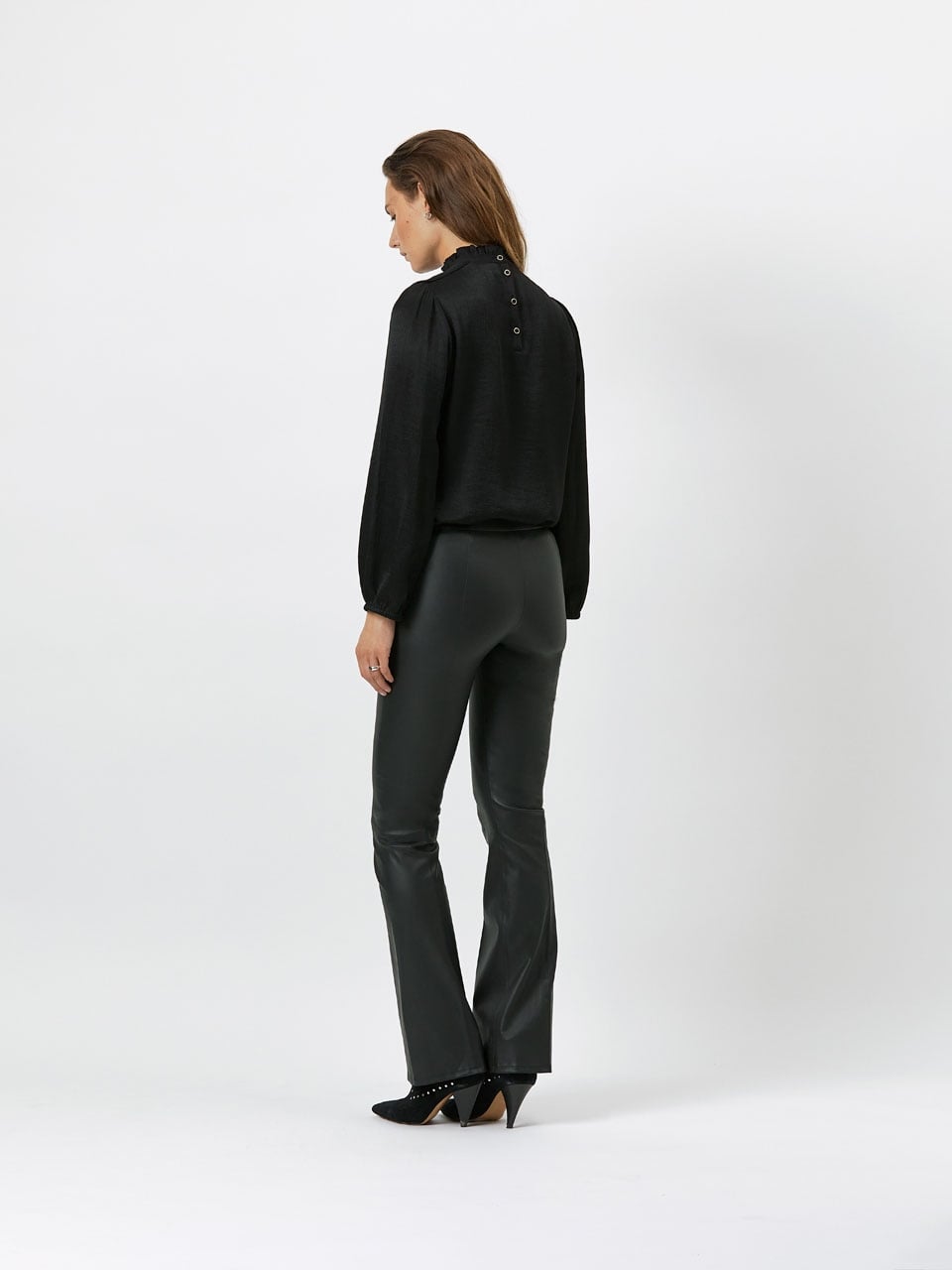 Broek Leer Tyson Regular Flare
