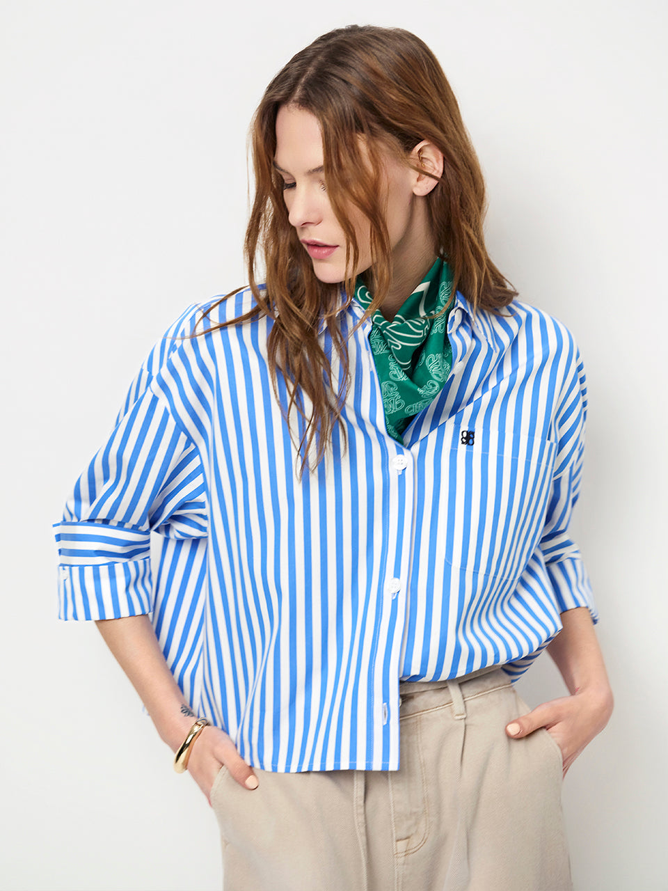 Gabe stripe shirt