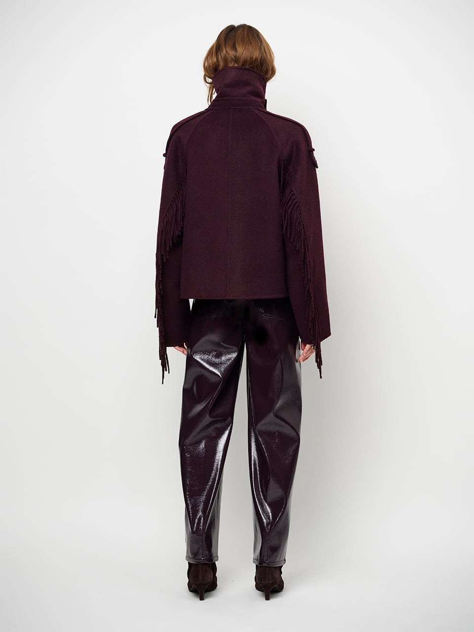 Haven fringe coat