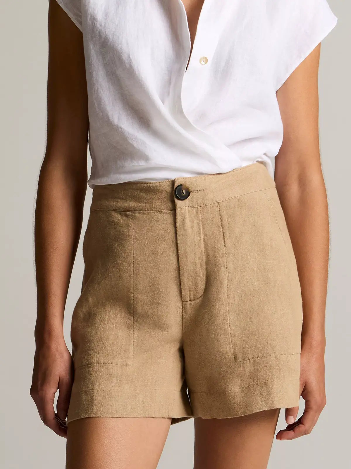 Shorts Mid Rise Hemp