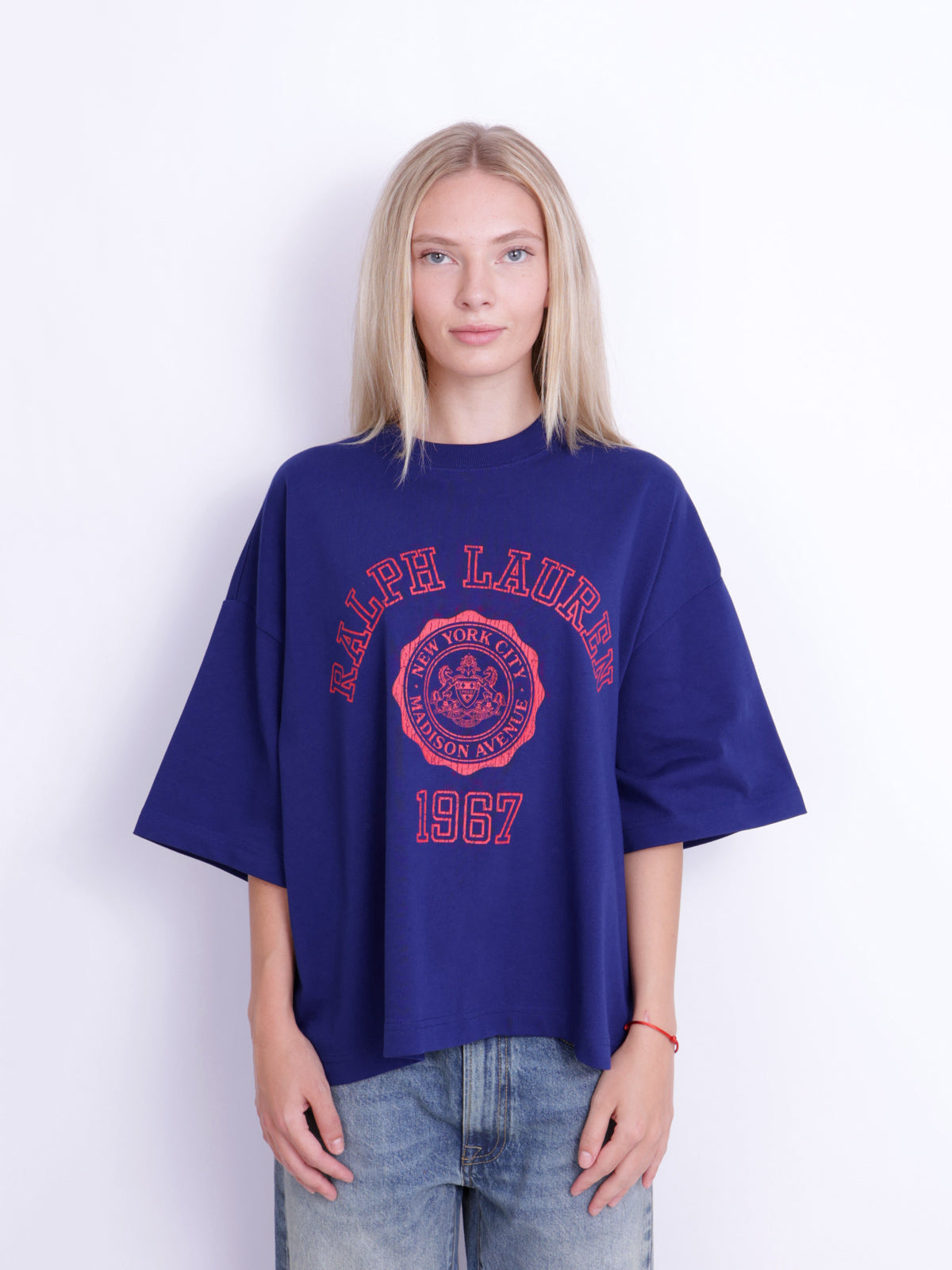 CREST COTTON JERSEY TEE
