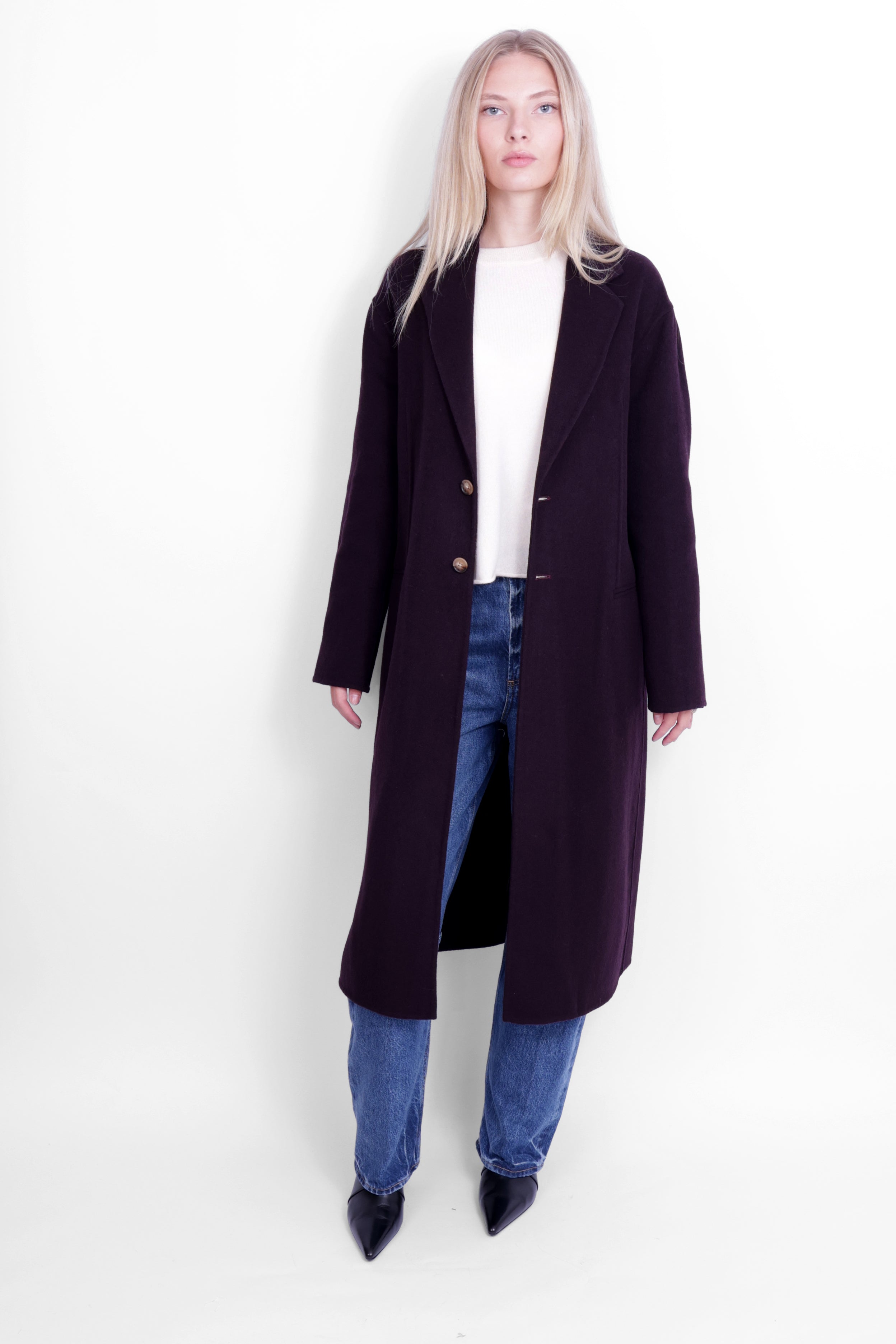 WOVEN TOP COAT
