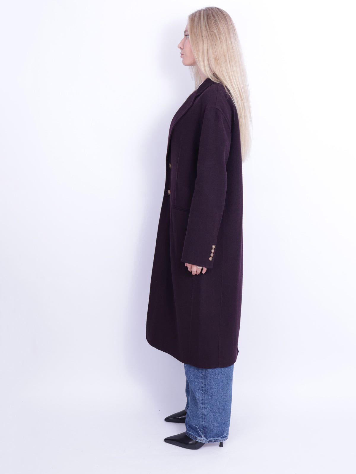 WOVEN TOP COAT