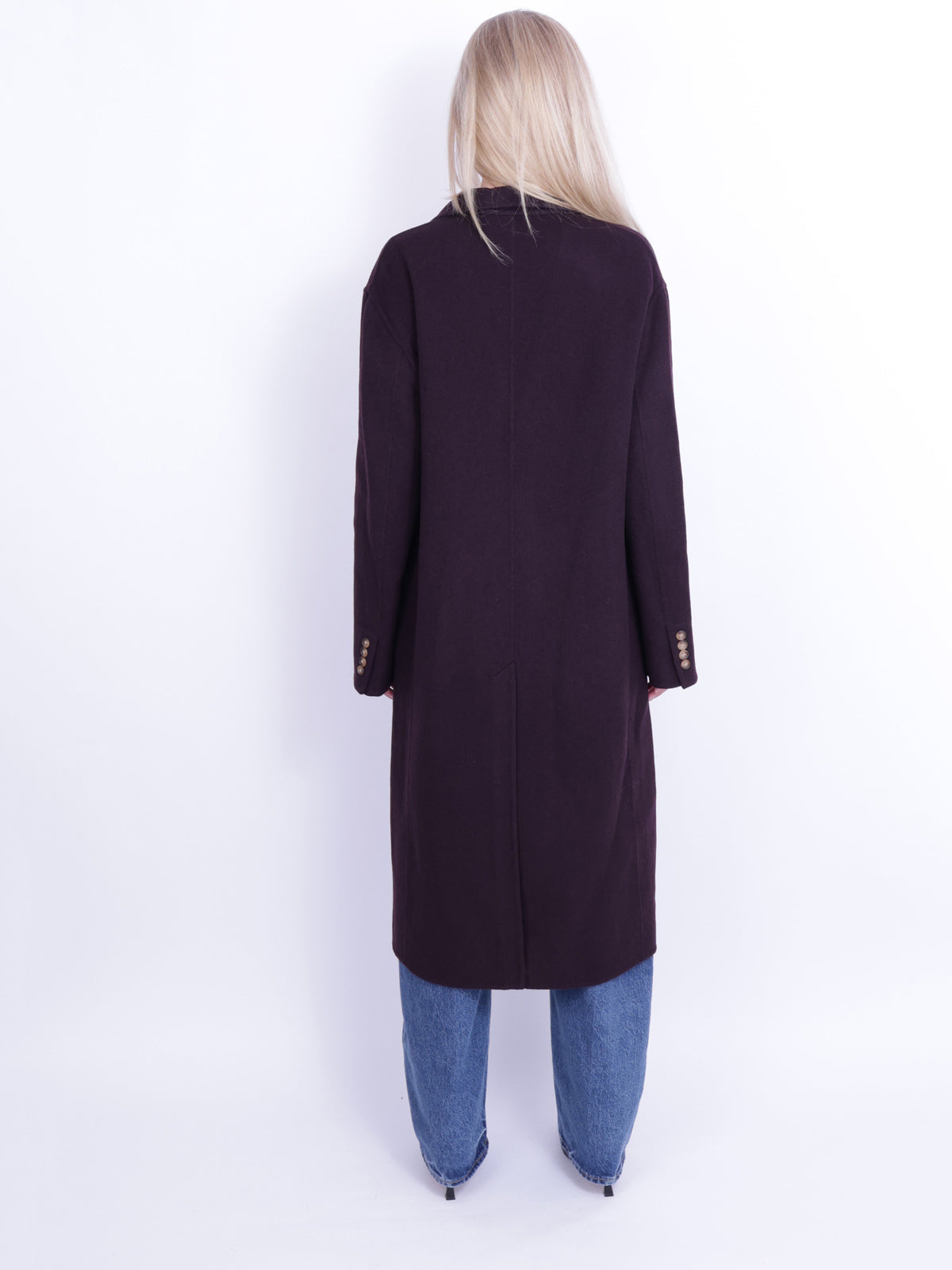 WOVEN TOP COAT