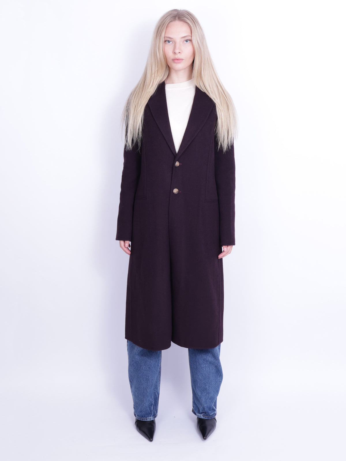 WOVEN TOP COAT