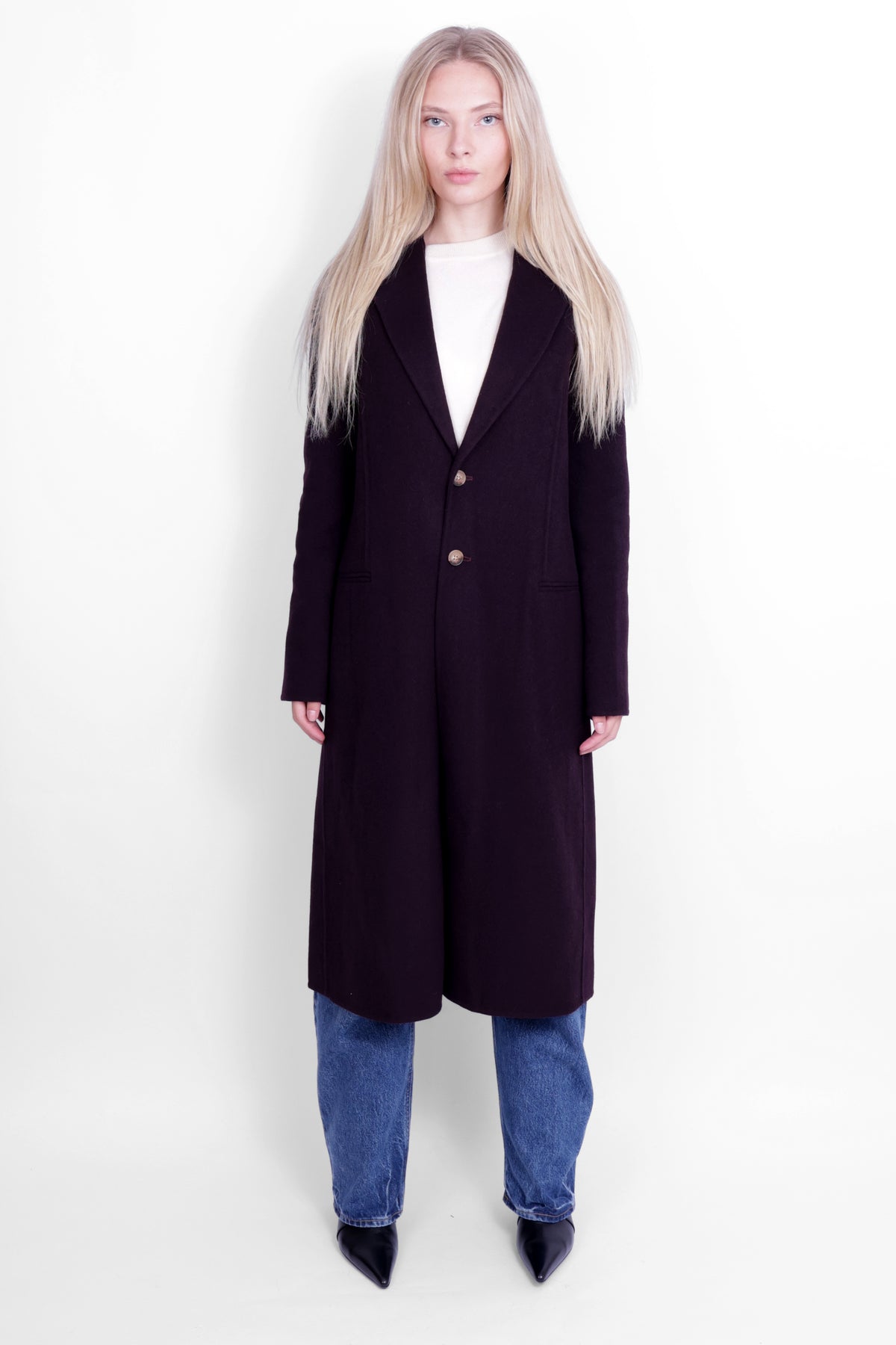 WOVEN TOP COAT