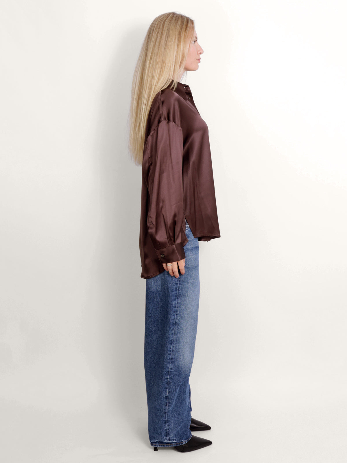 WOVEN BLOUSE