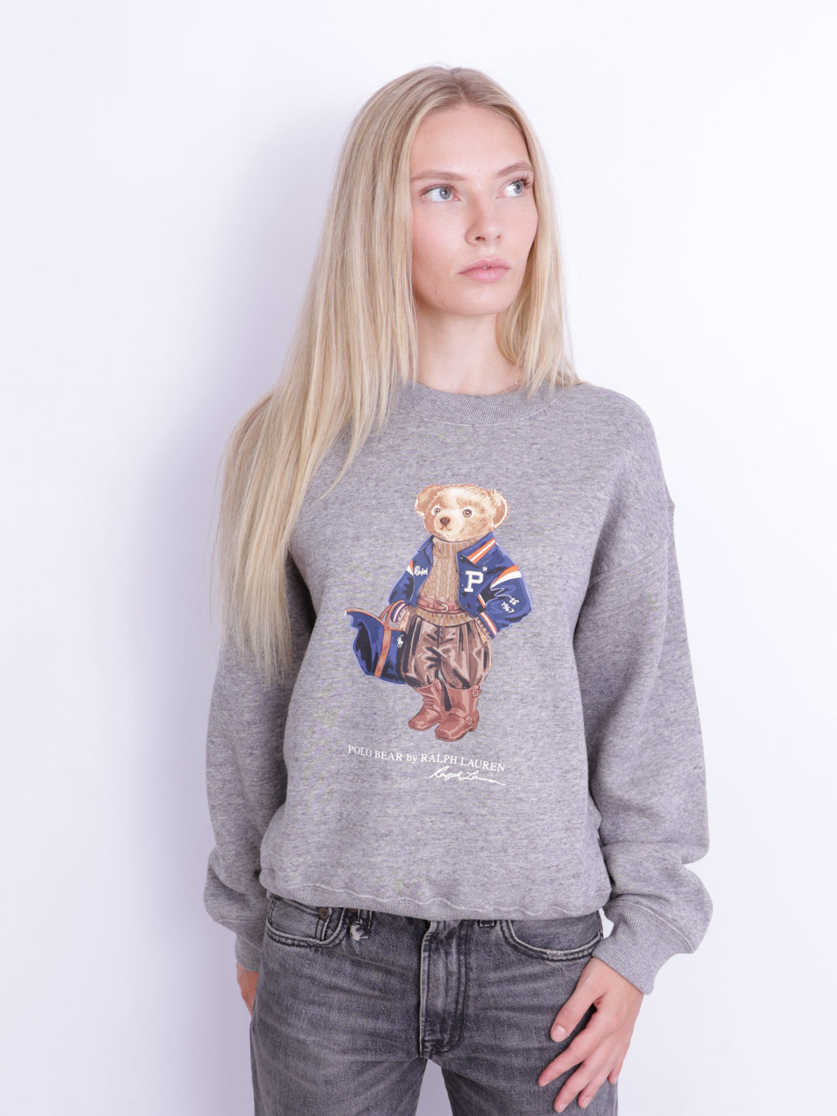 POLO BEAR FLEECE CREWNECK