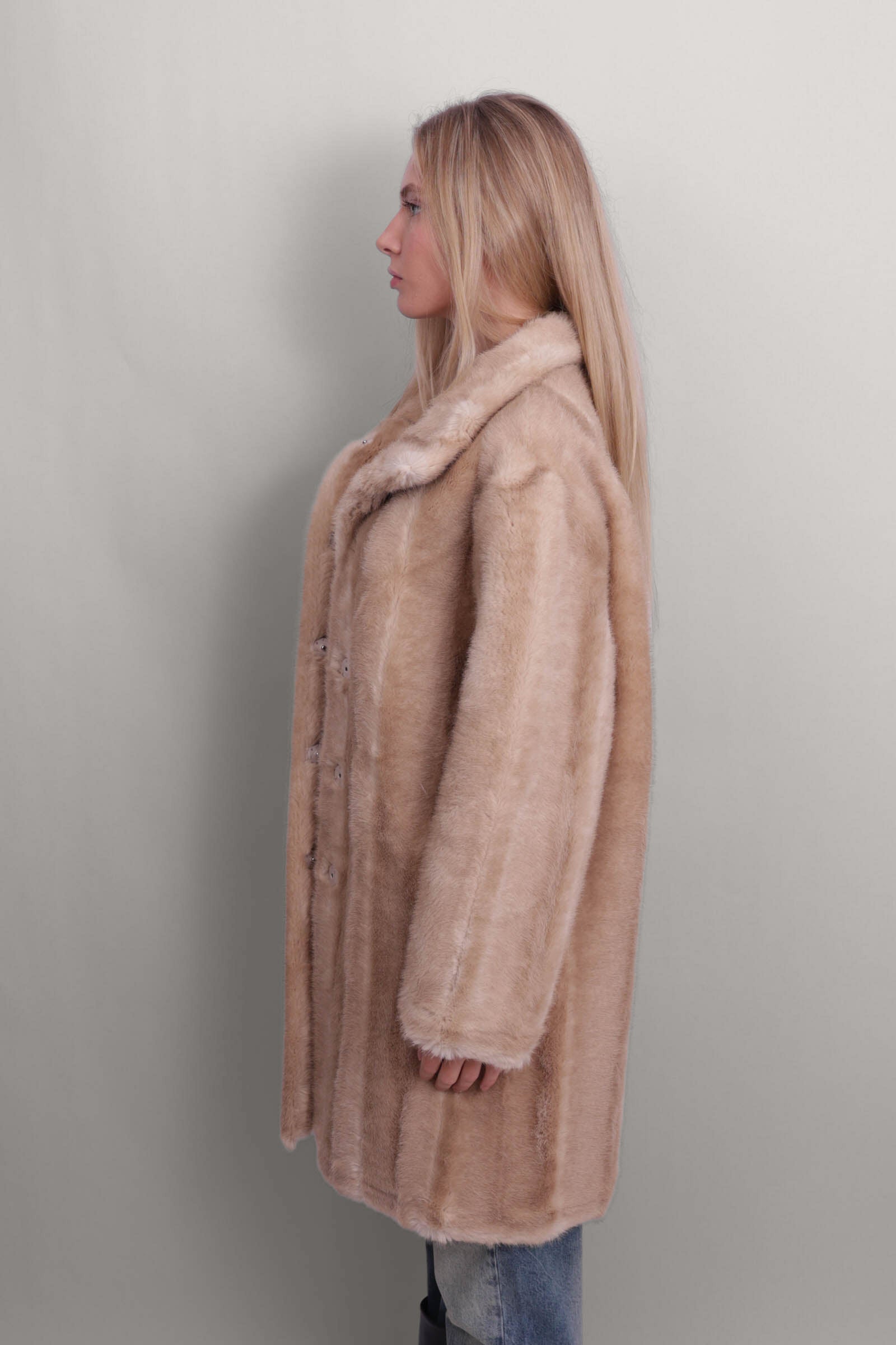 Blair Shaved Mink Coat