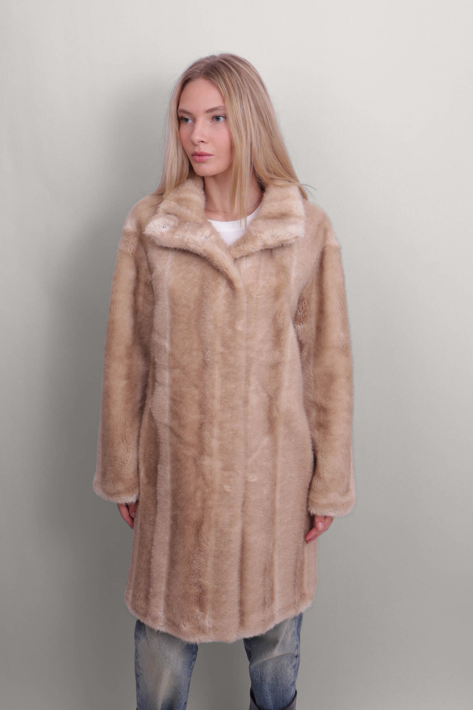 Blair Shaved Mink Coat