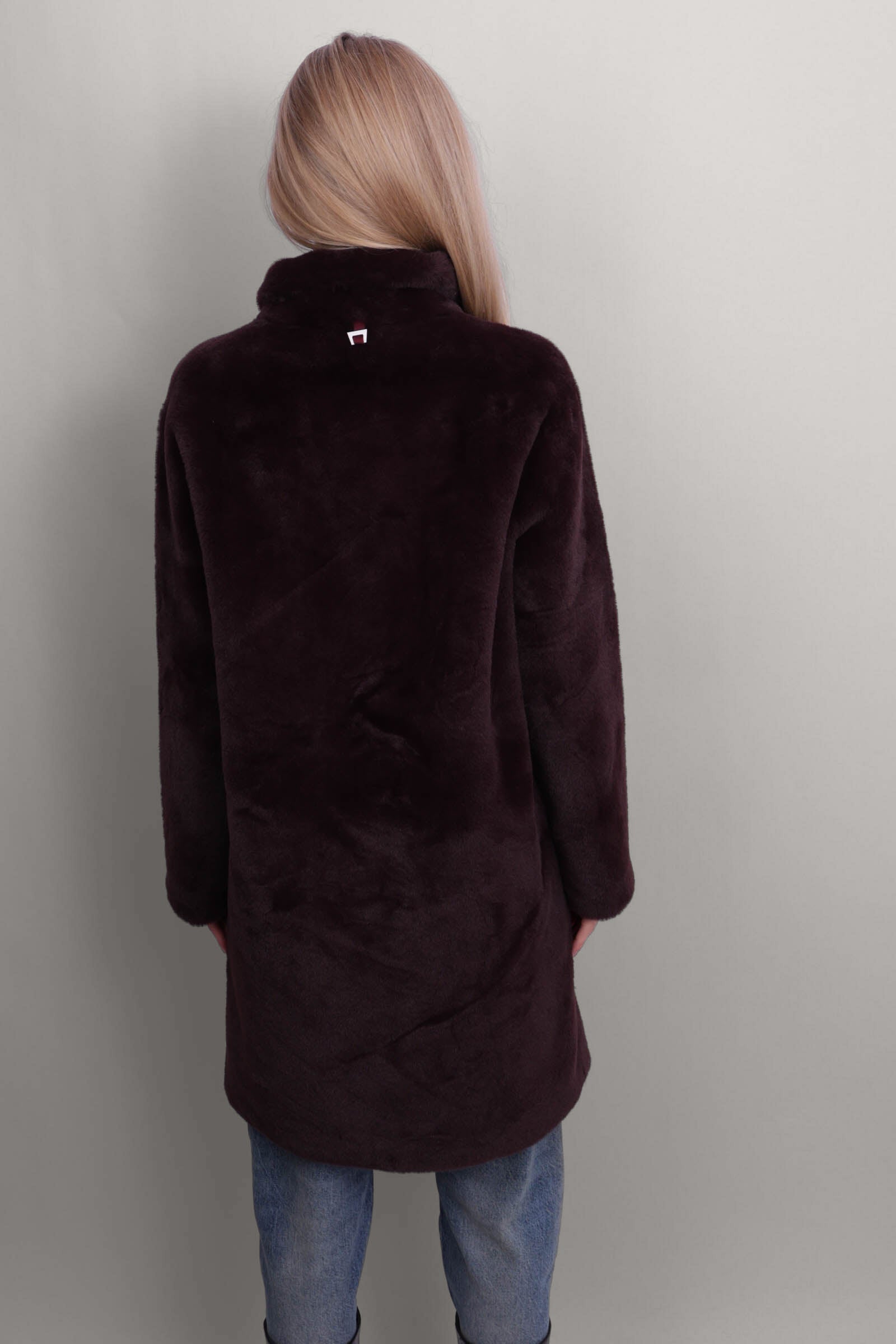 Blair Coat Long Burgundy