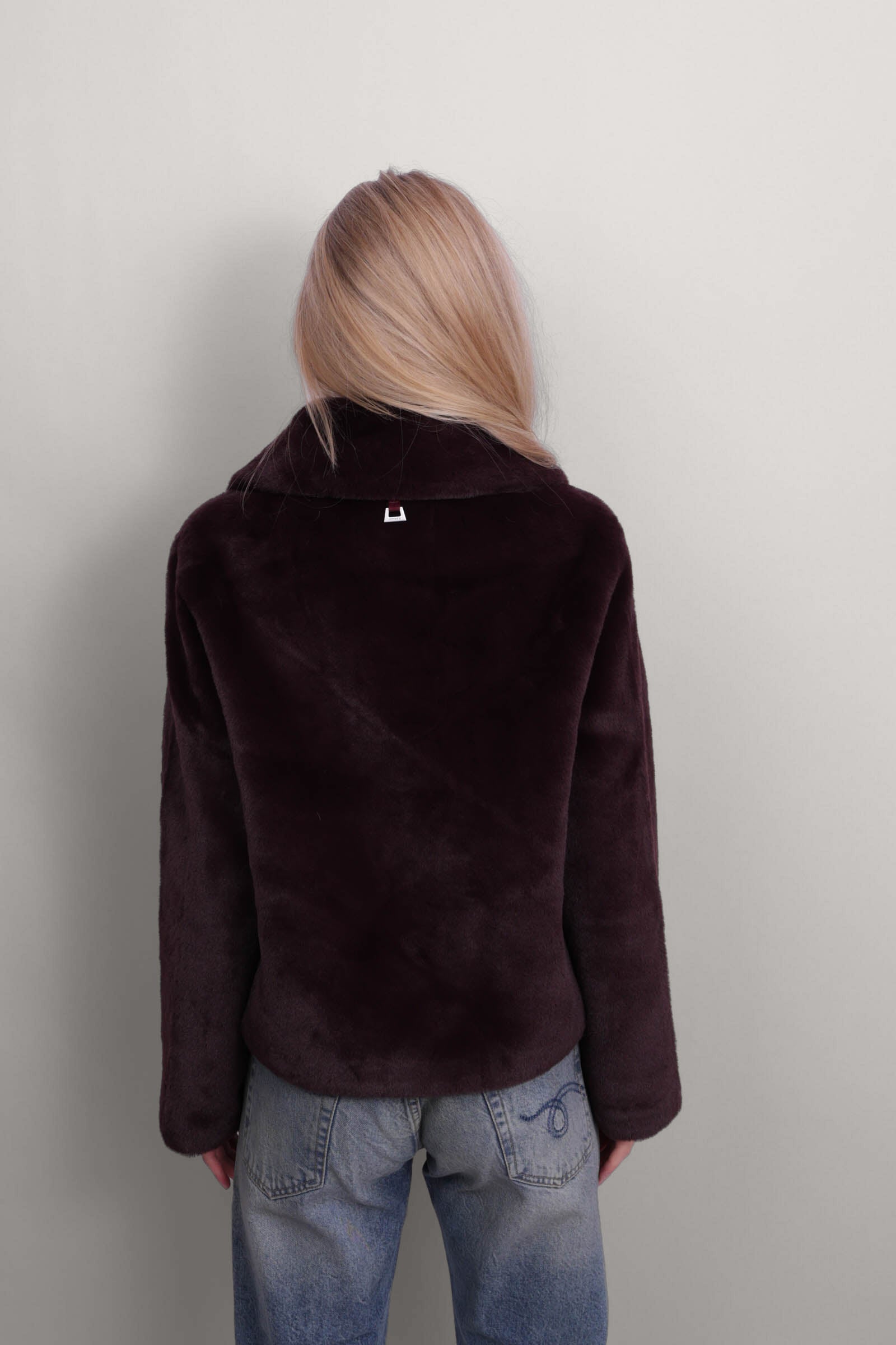 Elis Coat Burgundy