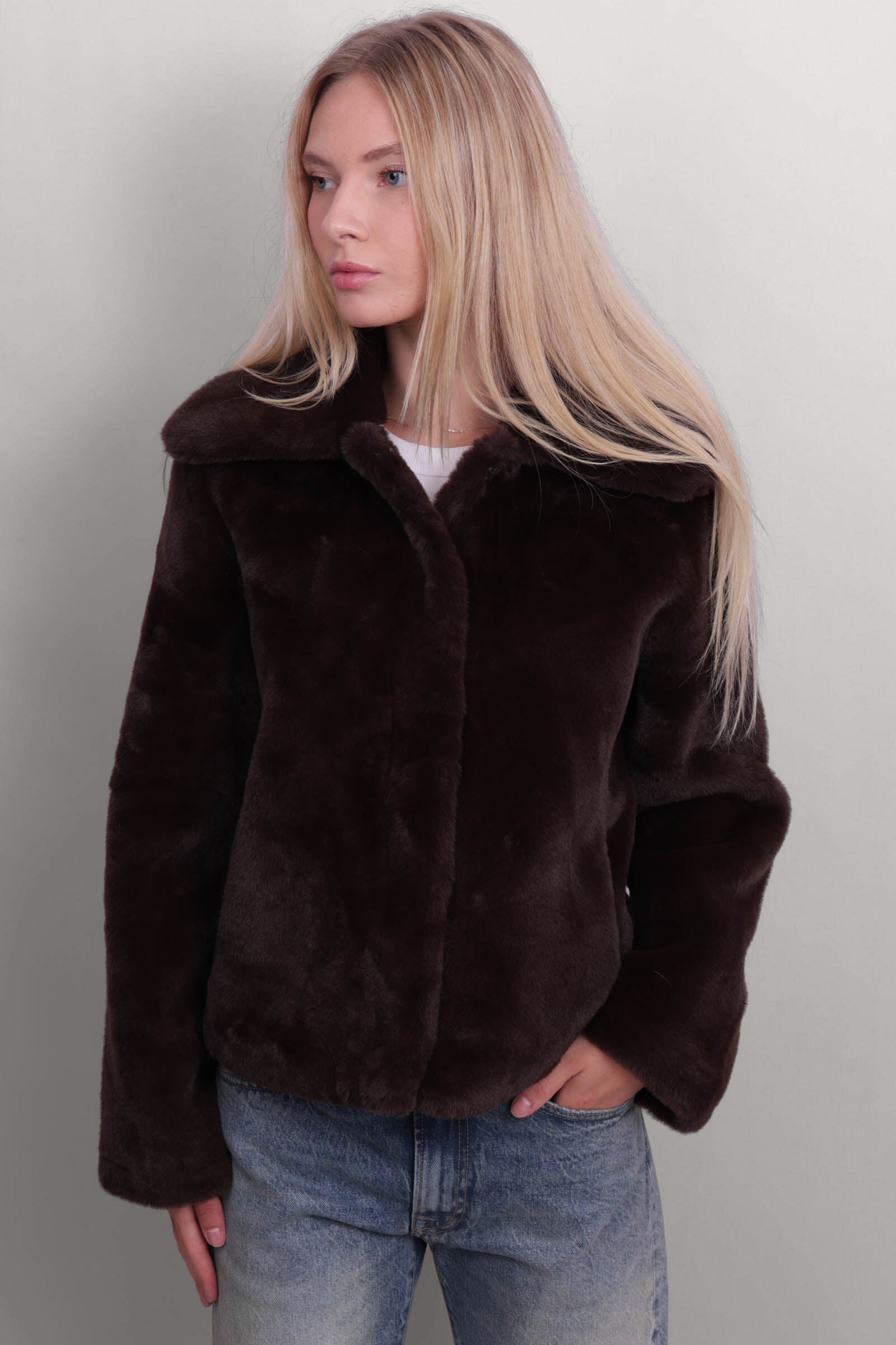 Elis Coat Espresso