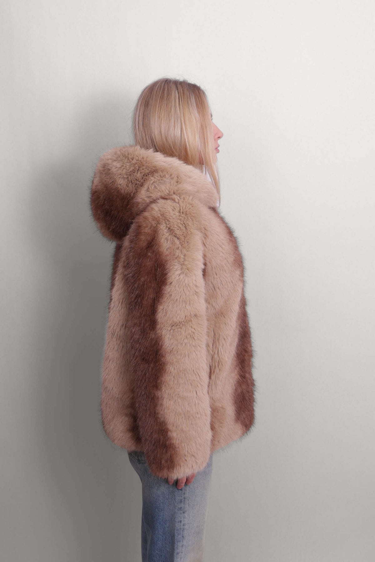 Katin Mink Hooded Coat