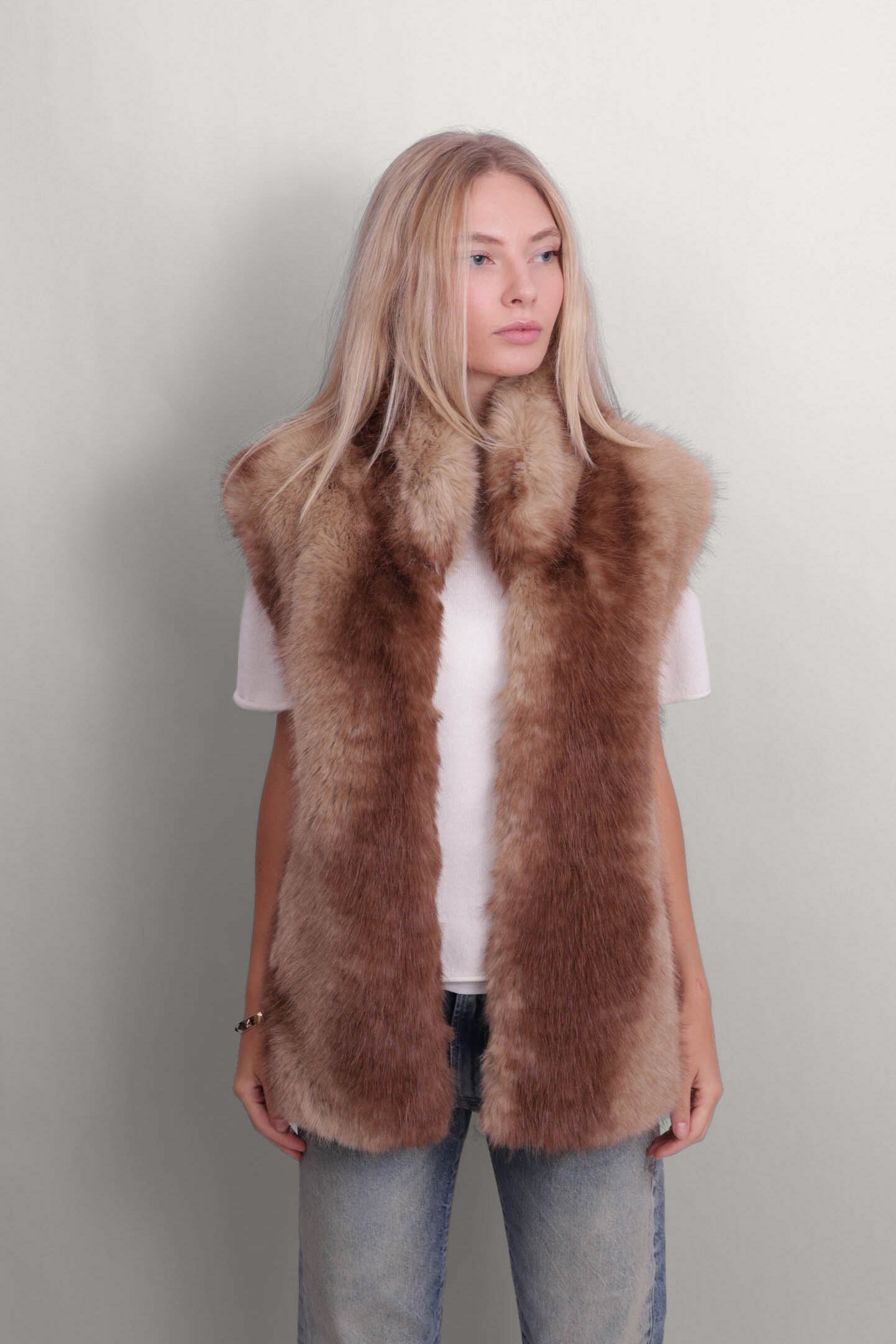 Laila Mink Vest